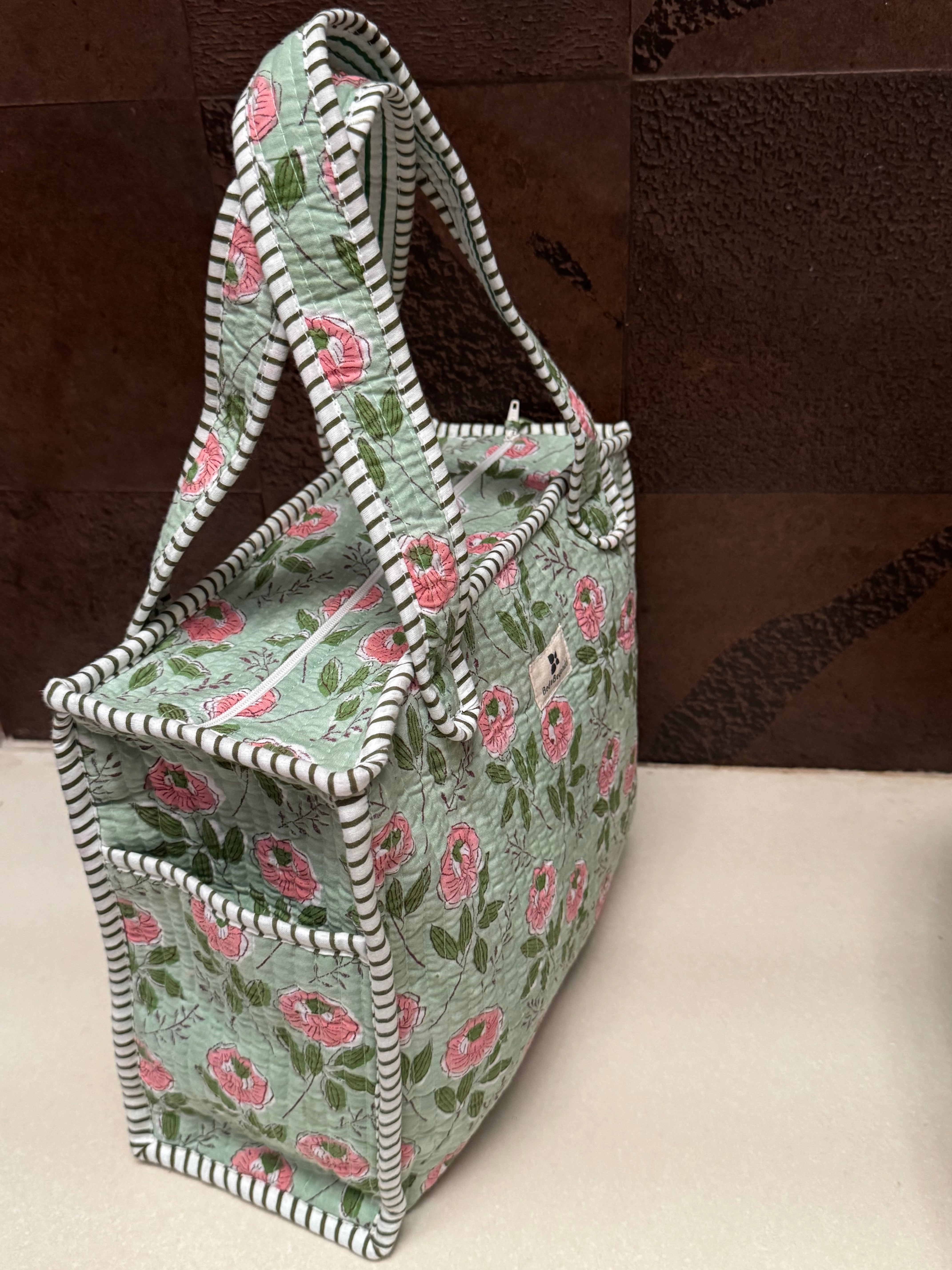 MINI TOTE BAG WITH ZIP