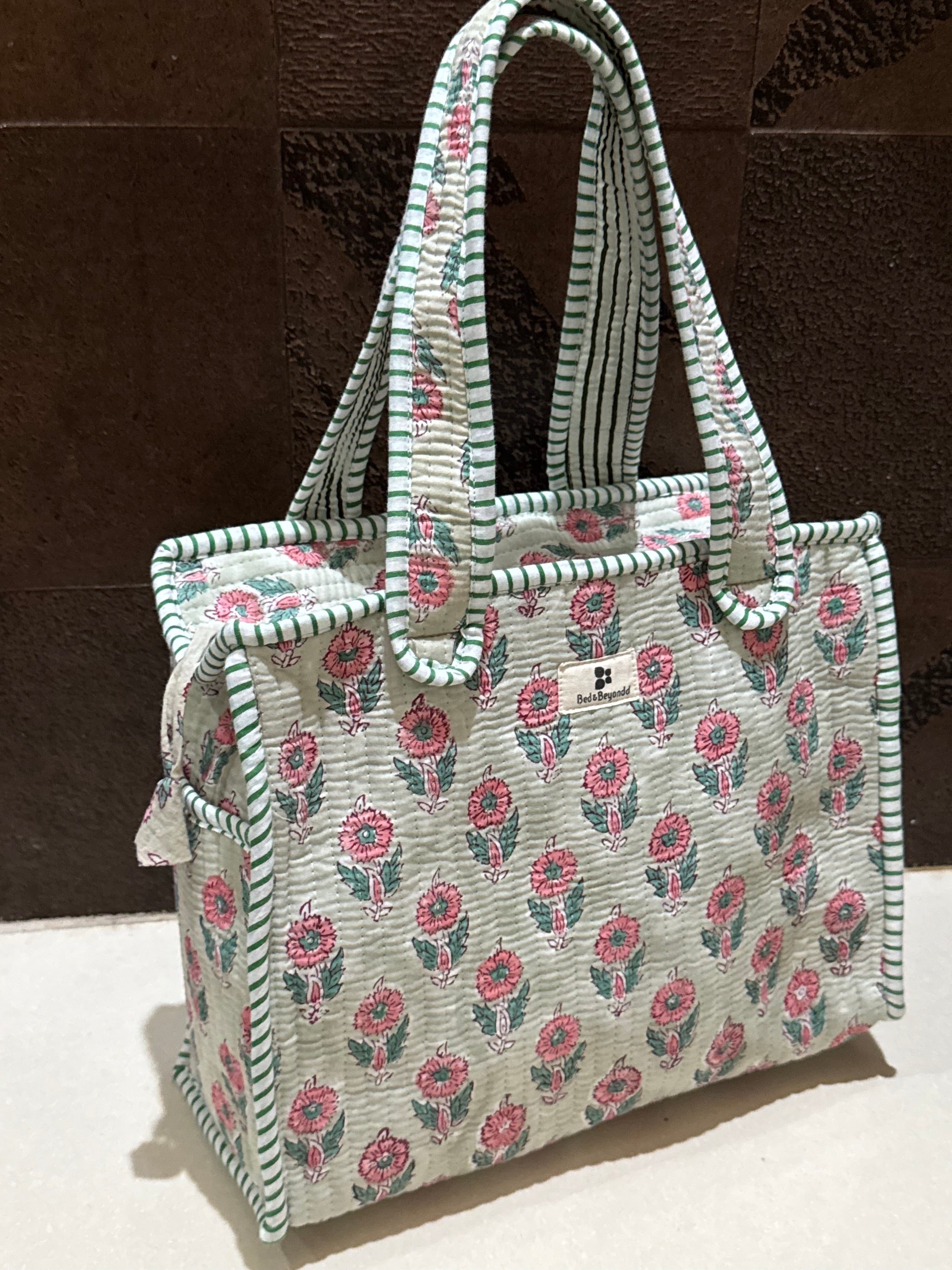 MINI TOTE BAG WITH ZIP