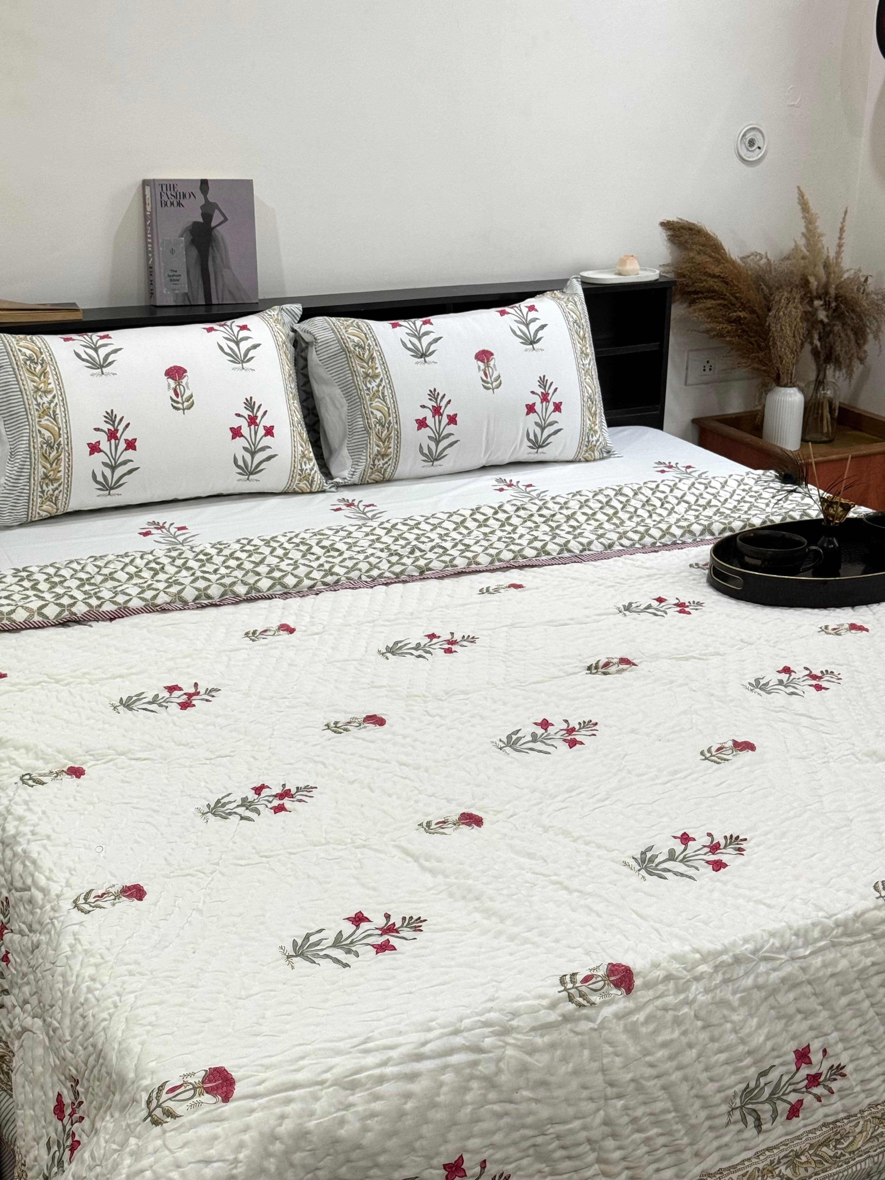 RAAYA HANDBLOCK PRINTED BEDDING