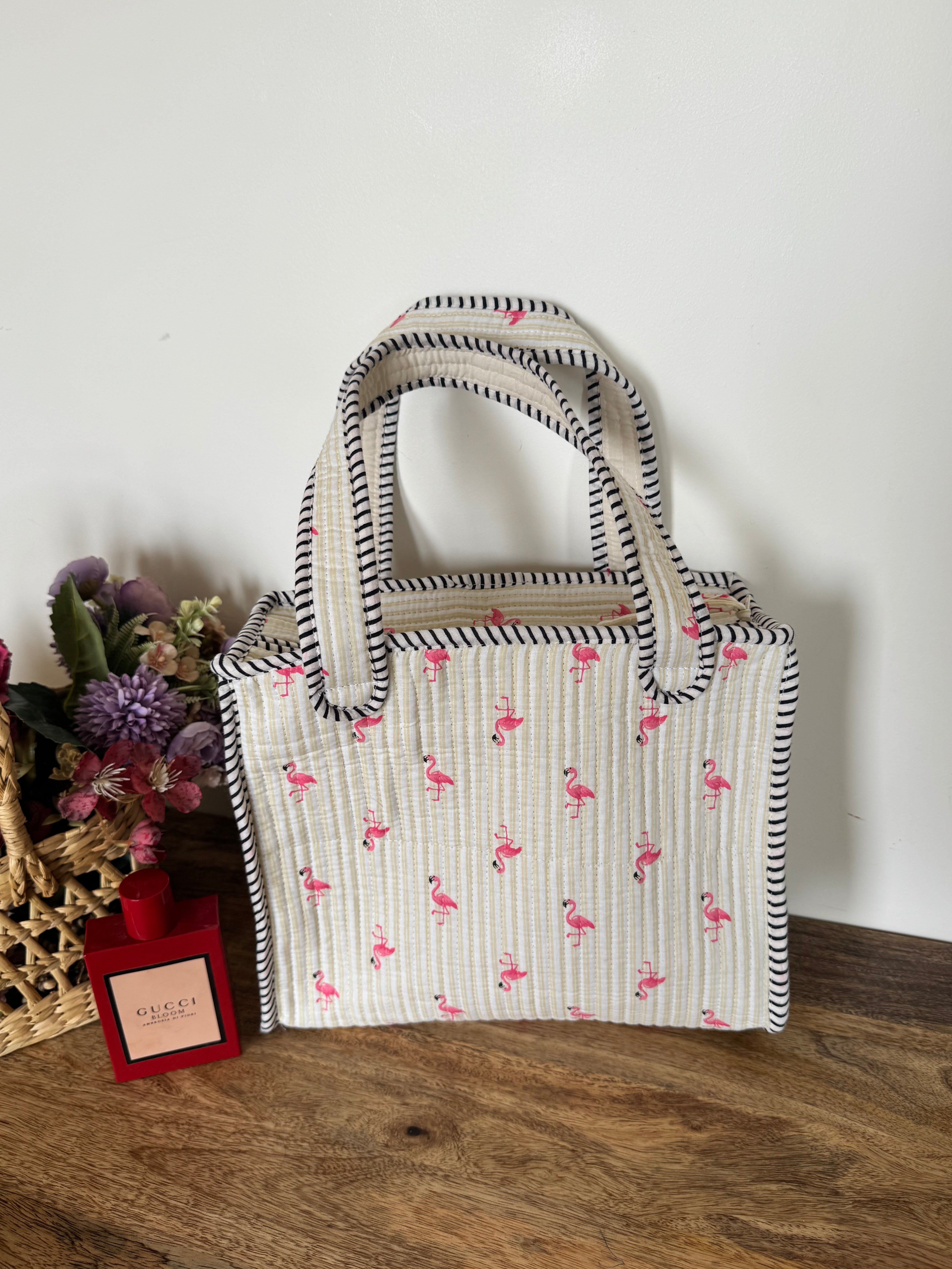 MINI TOTE BAG WITH ZIP
