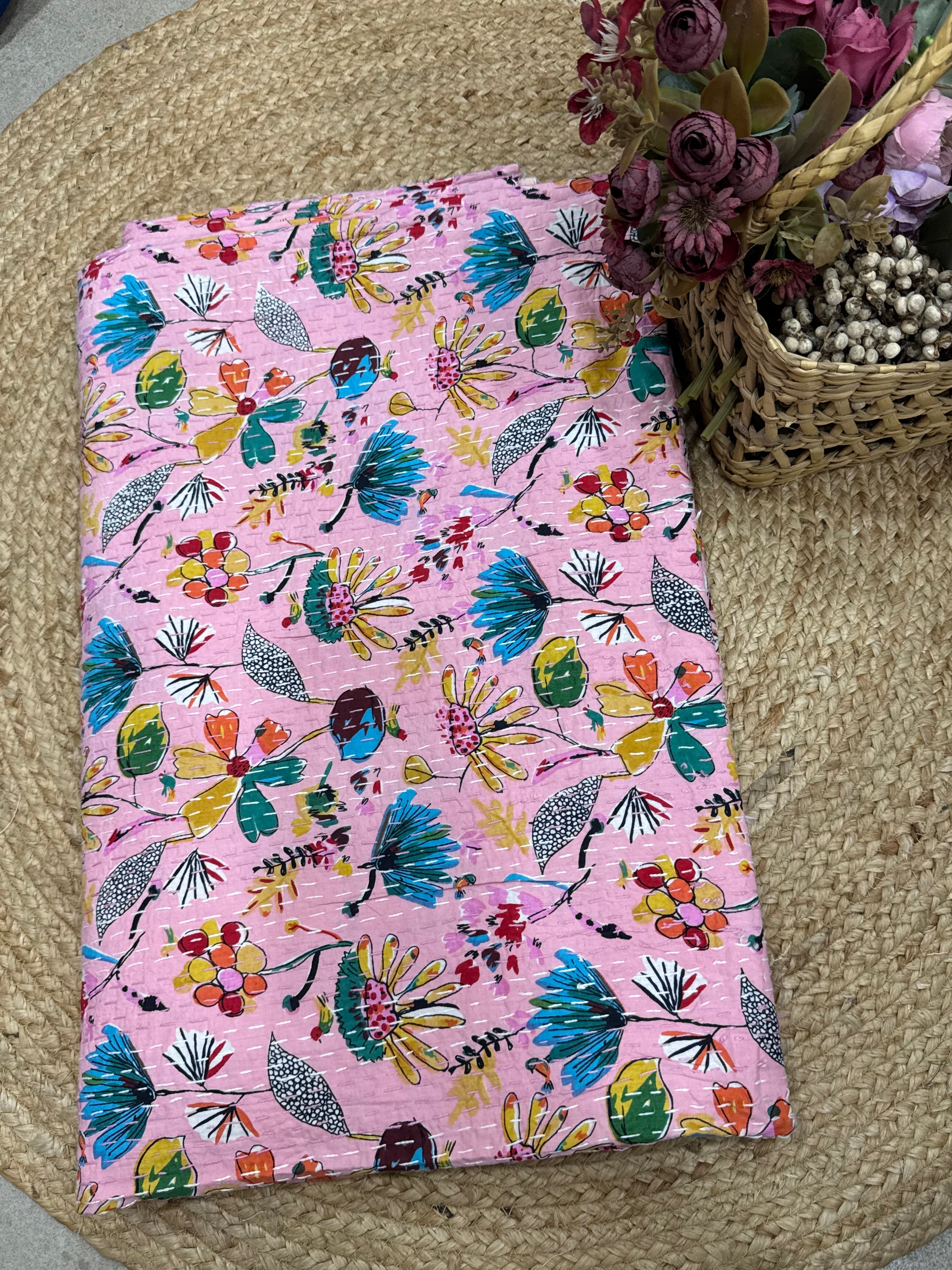 Kantha Bedcover