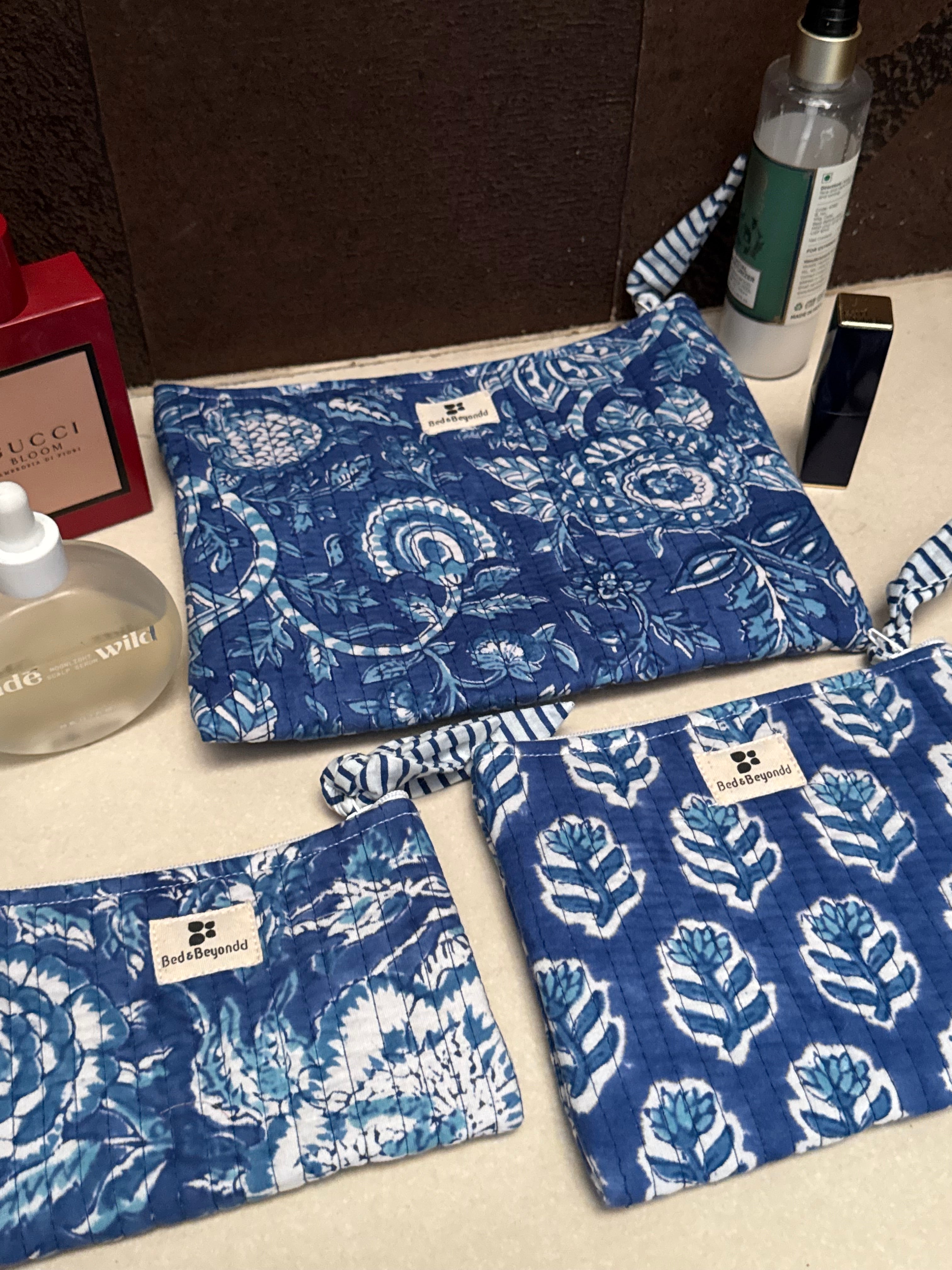 FLAT POUCH - SET OF THREE