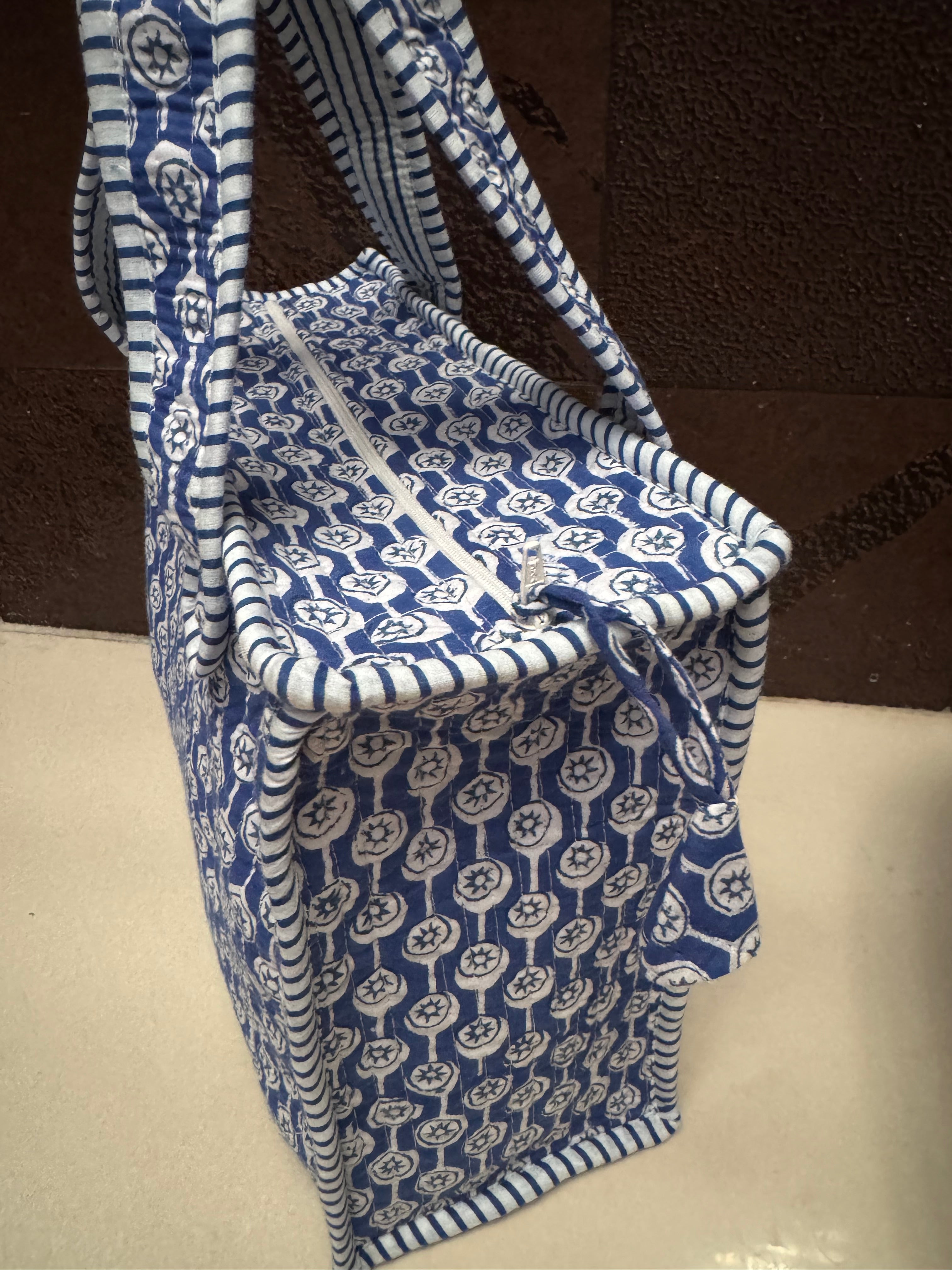 MINI TOTE BAG WITH ZIP