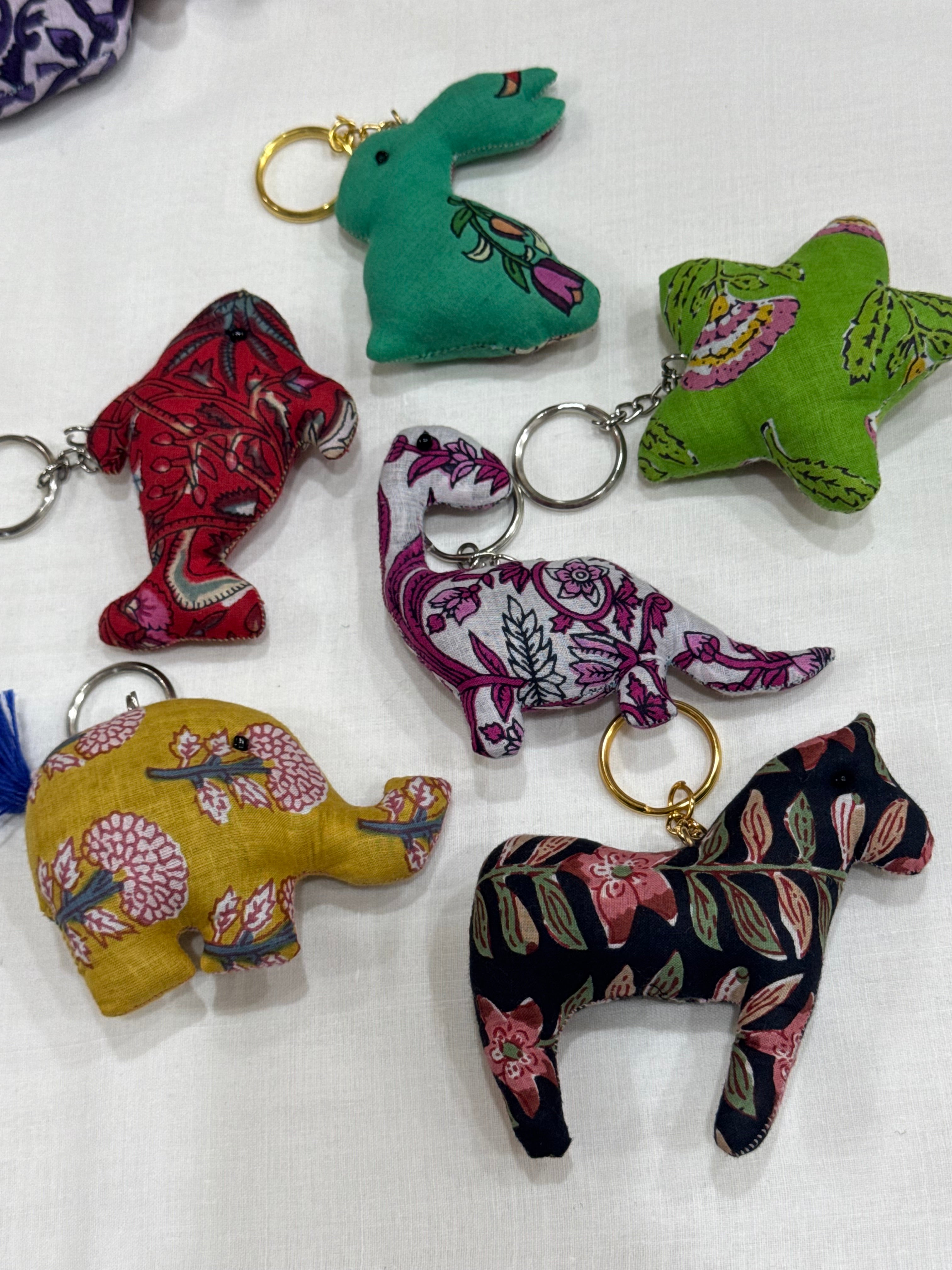 FABRIC KEYCHAINS