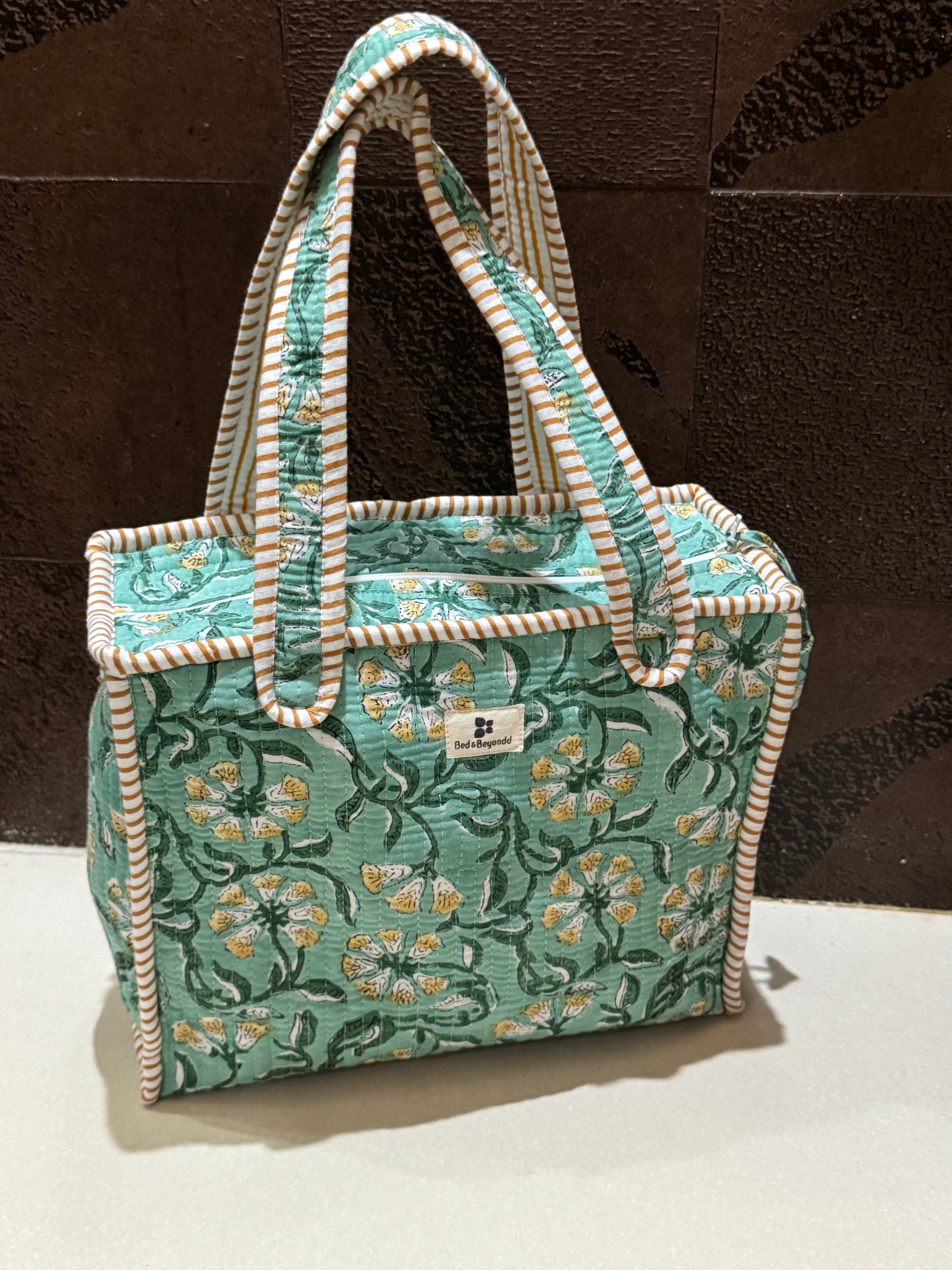 MINI TOTE BAG WITH ZIP