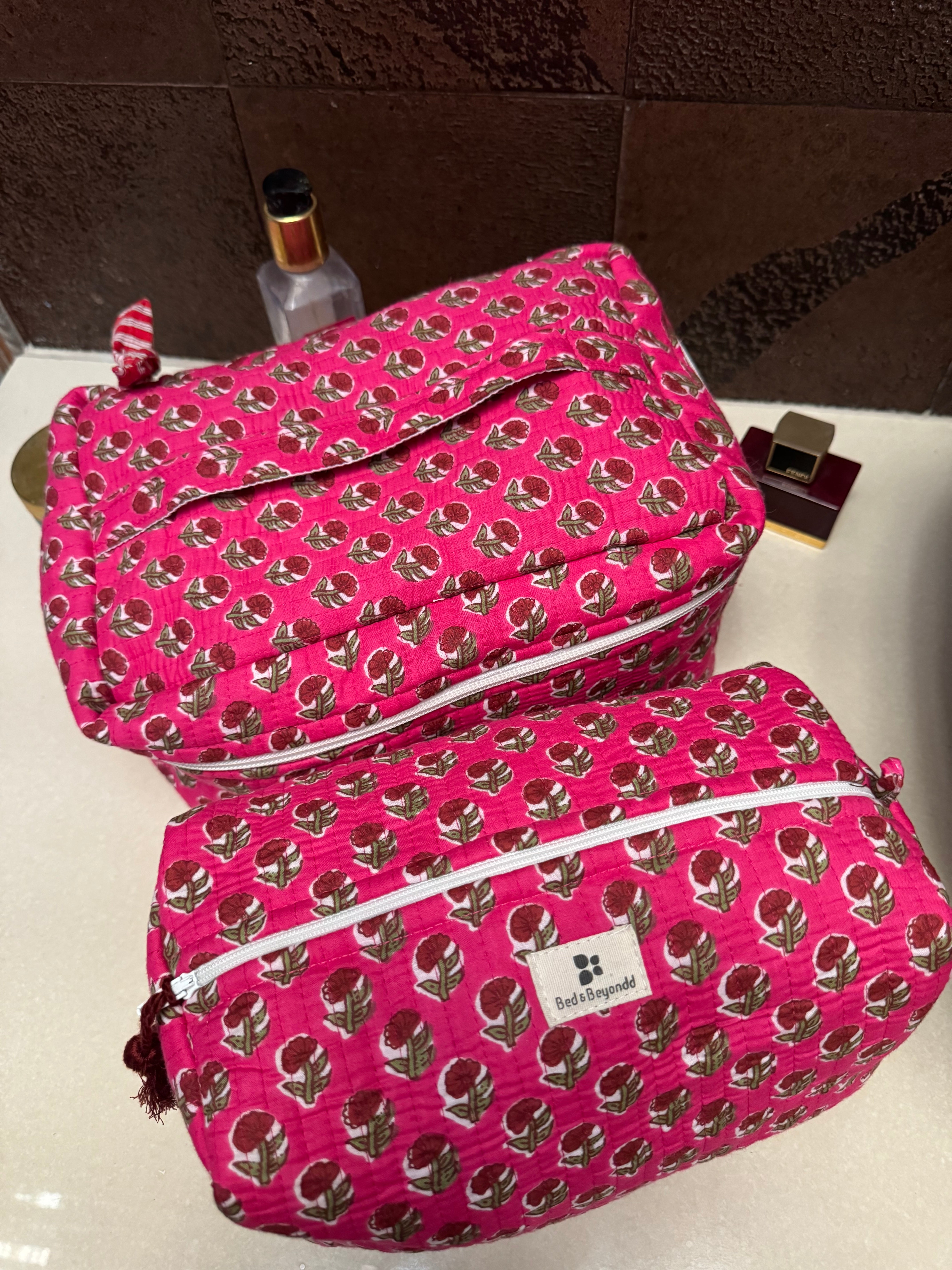 COMBO - VANITY BAG & TOILETRY BAG