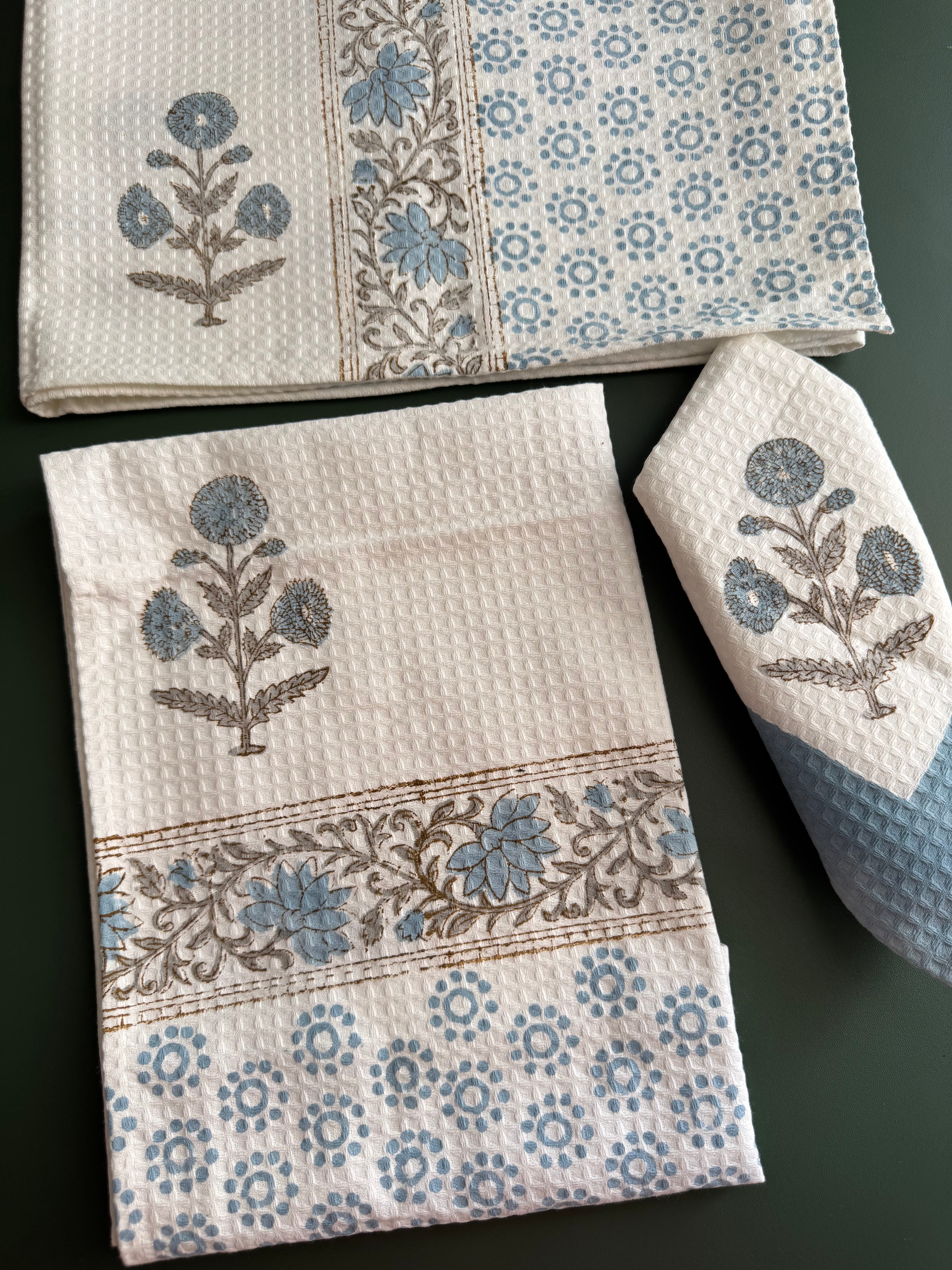 HANDBLOCK PRINTED BODY / HAND TOWEL / NAPKIN