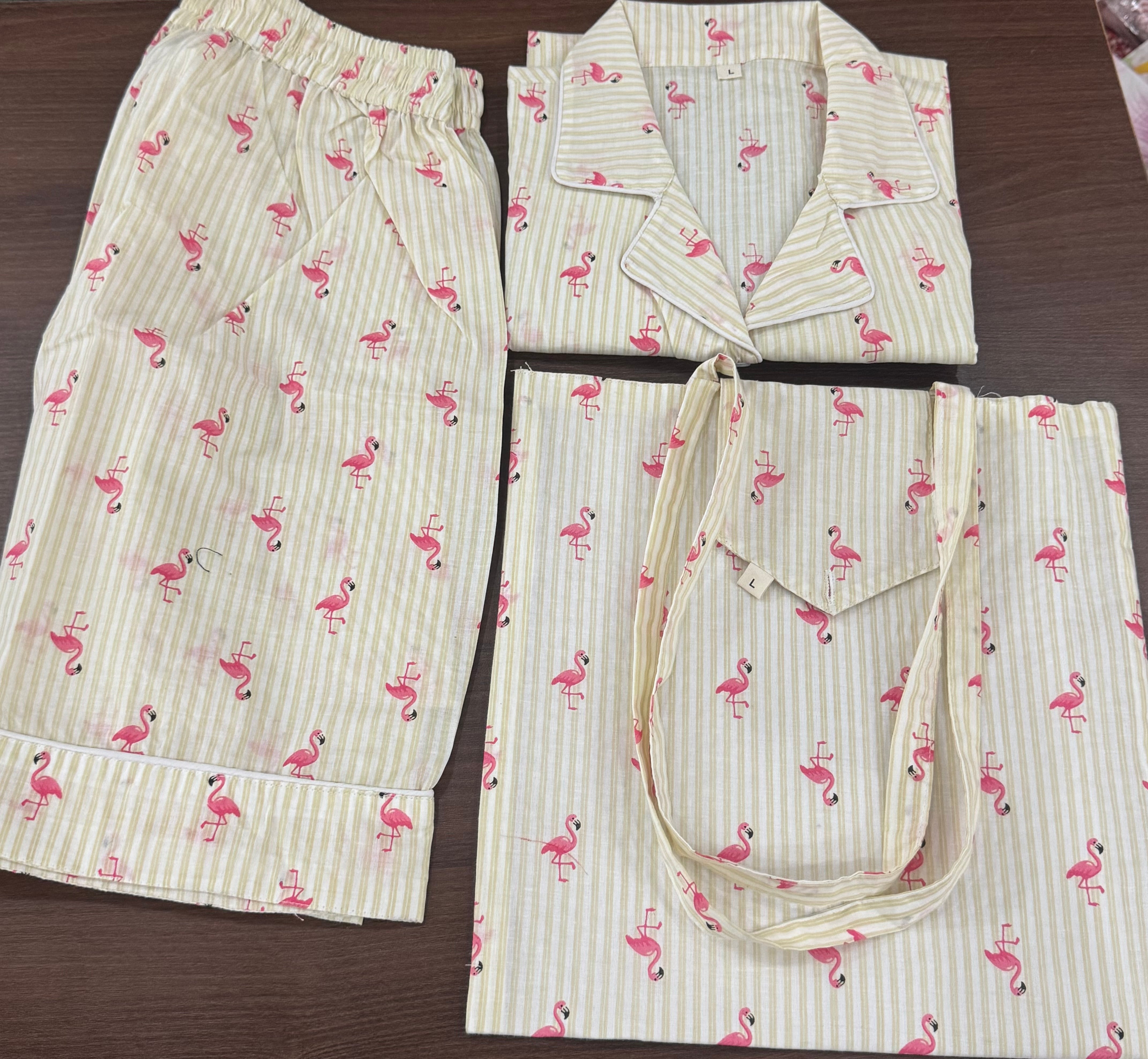 HALF SHIRT AND SHORTS NIGHT SUIT