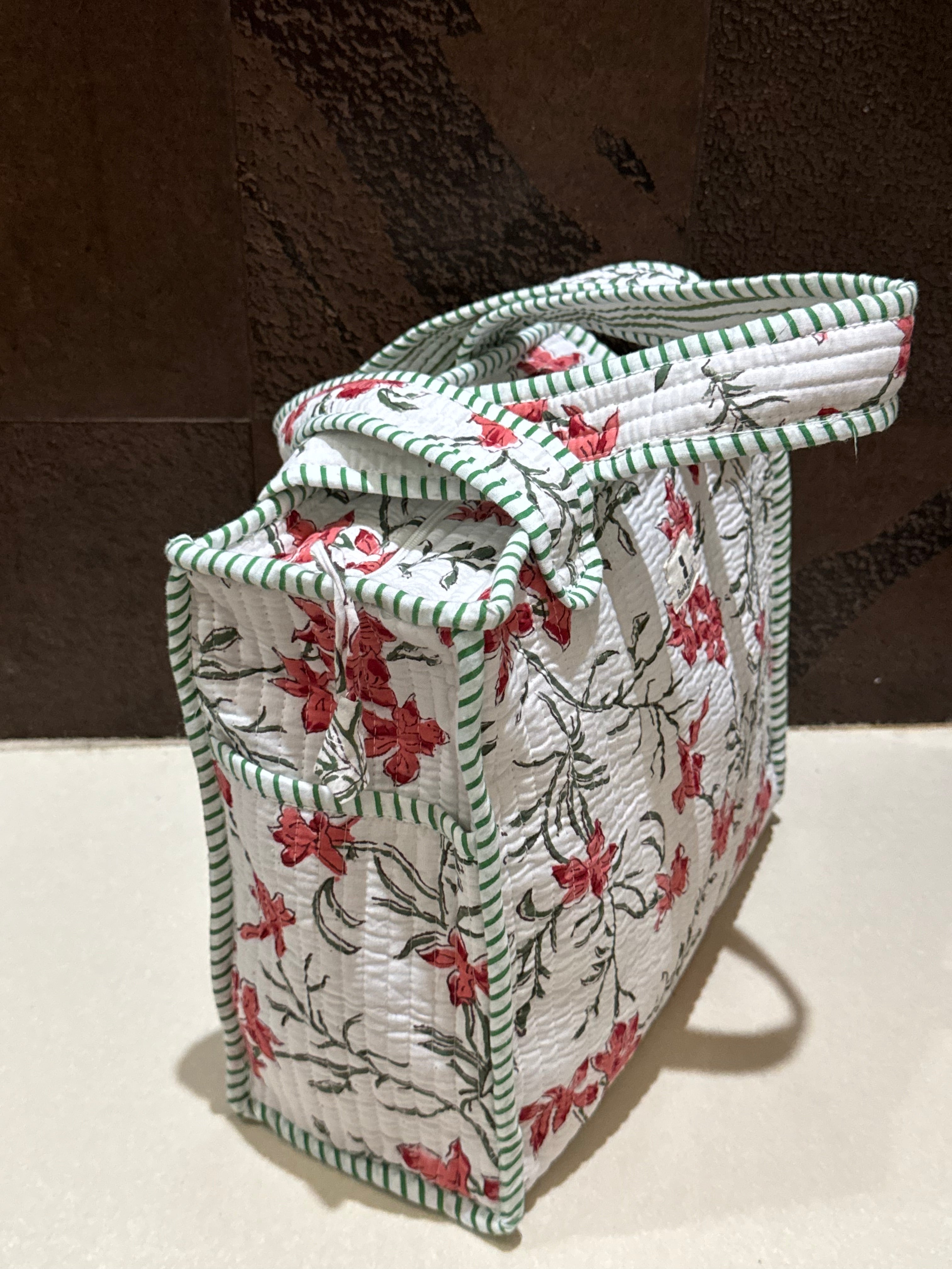 MINI TOTE BAG WITH ZIP