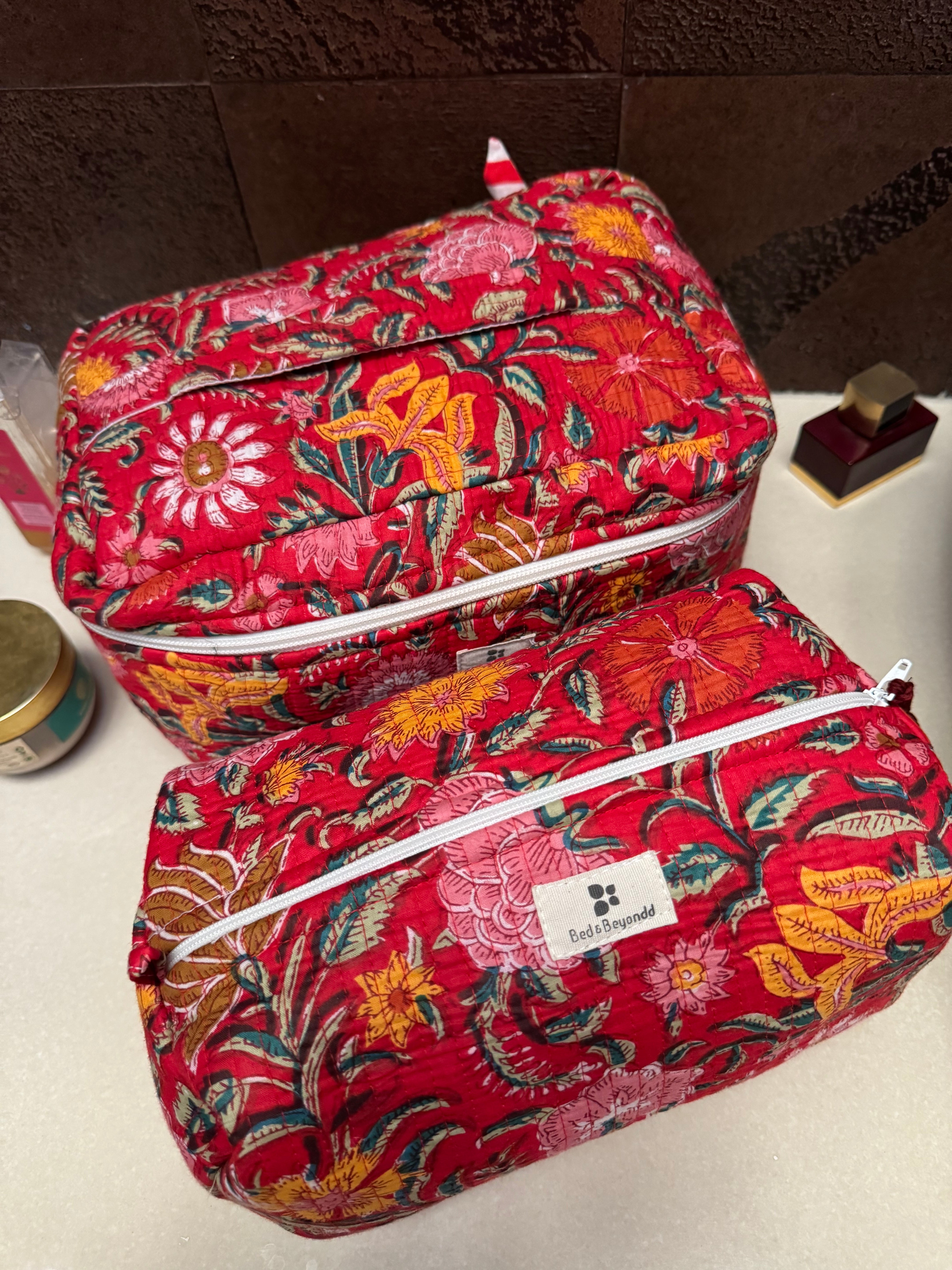 COMBO - VANITY BAG & TOILETRY BAG