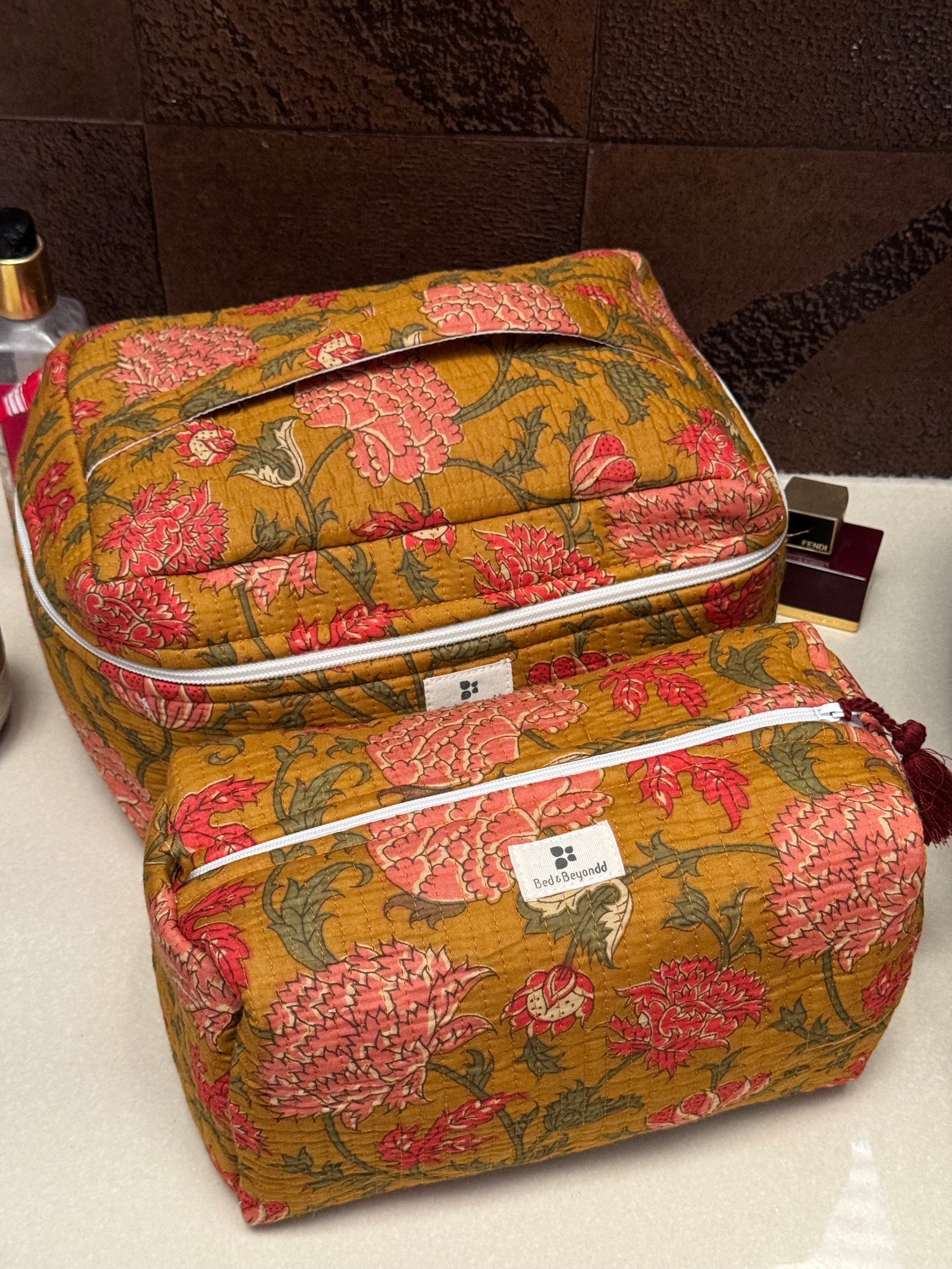 COMBO - VANITY BAG & TOILETRY BAG