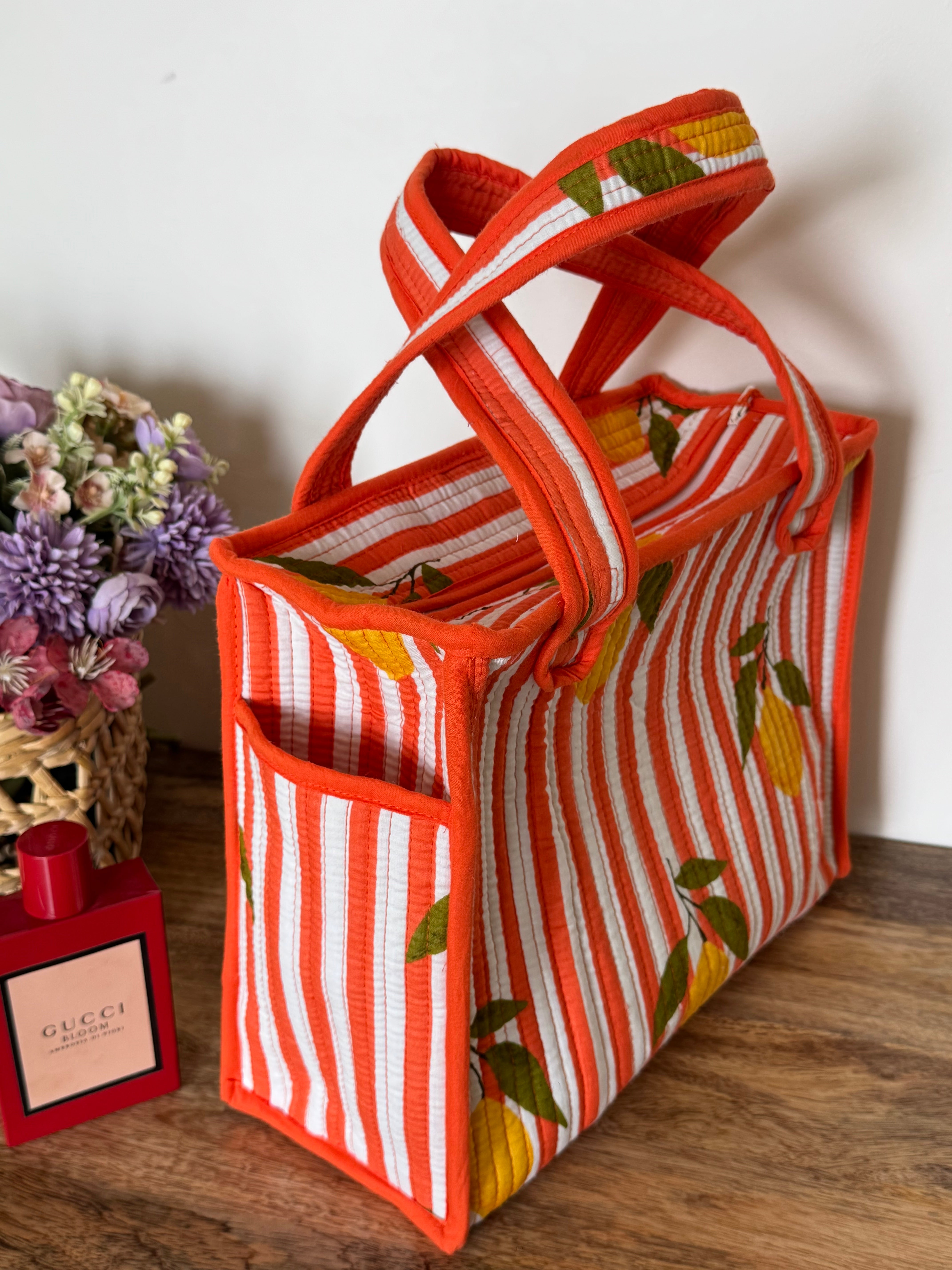 MINI TOTE BAG WITH ZIP