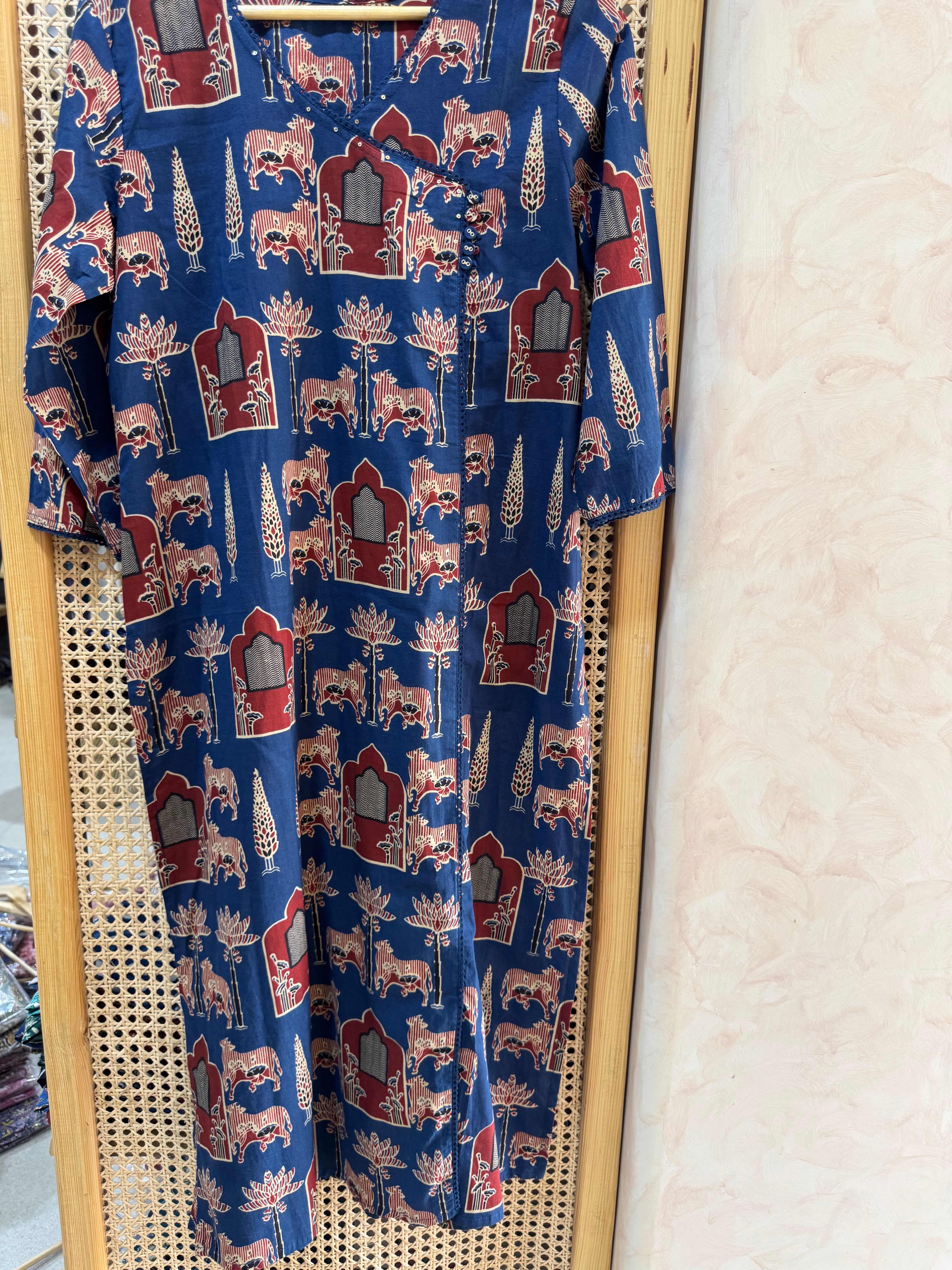 PURE COTTON STRAIGHT KURTA