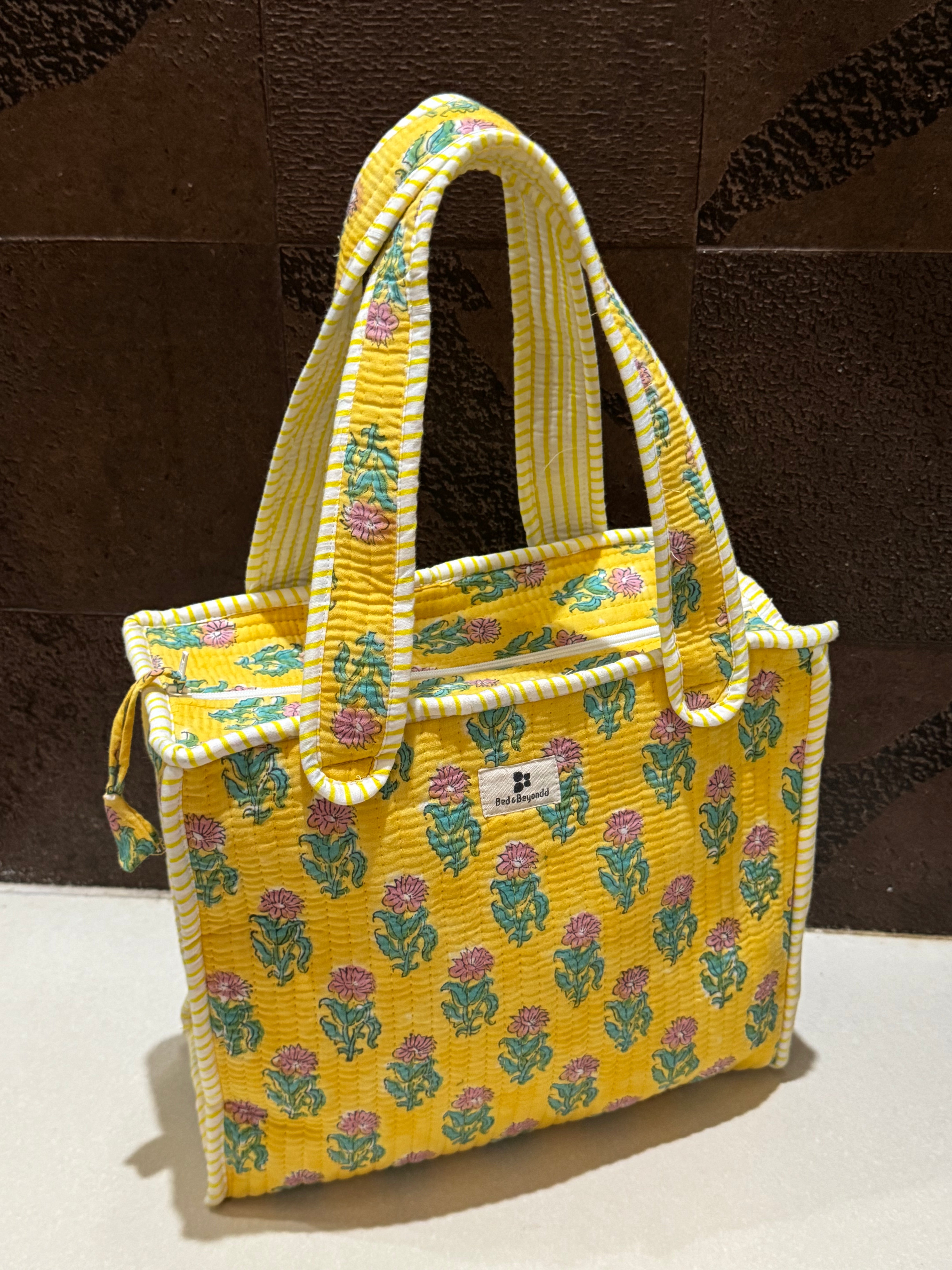 MINI TOTE BAG WITH ZIP