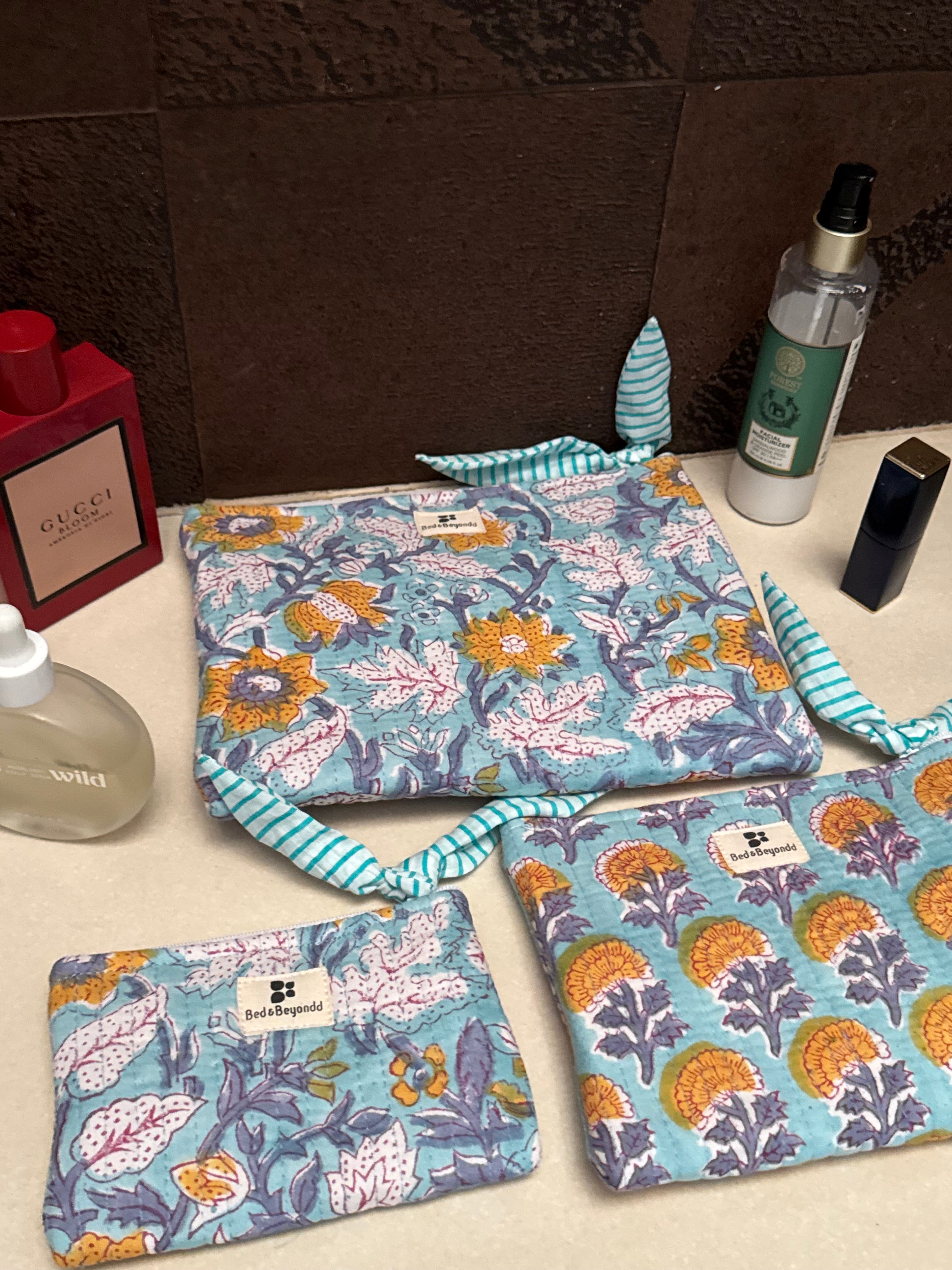 FLAT POUCH - SET OF THREE