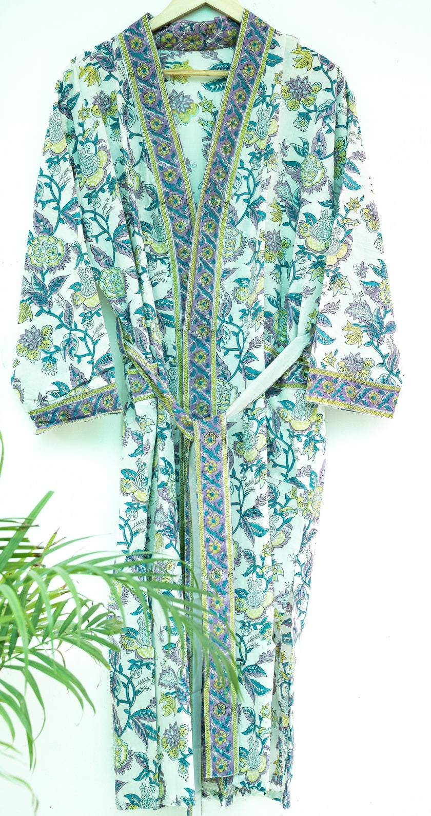 HAND BLOCK PRINTED COTTON KIMONOS