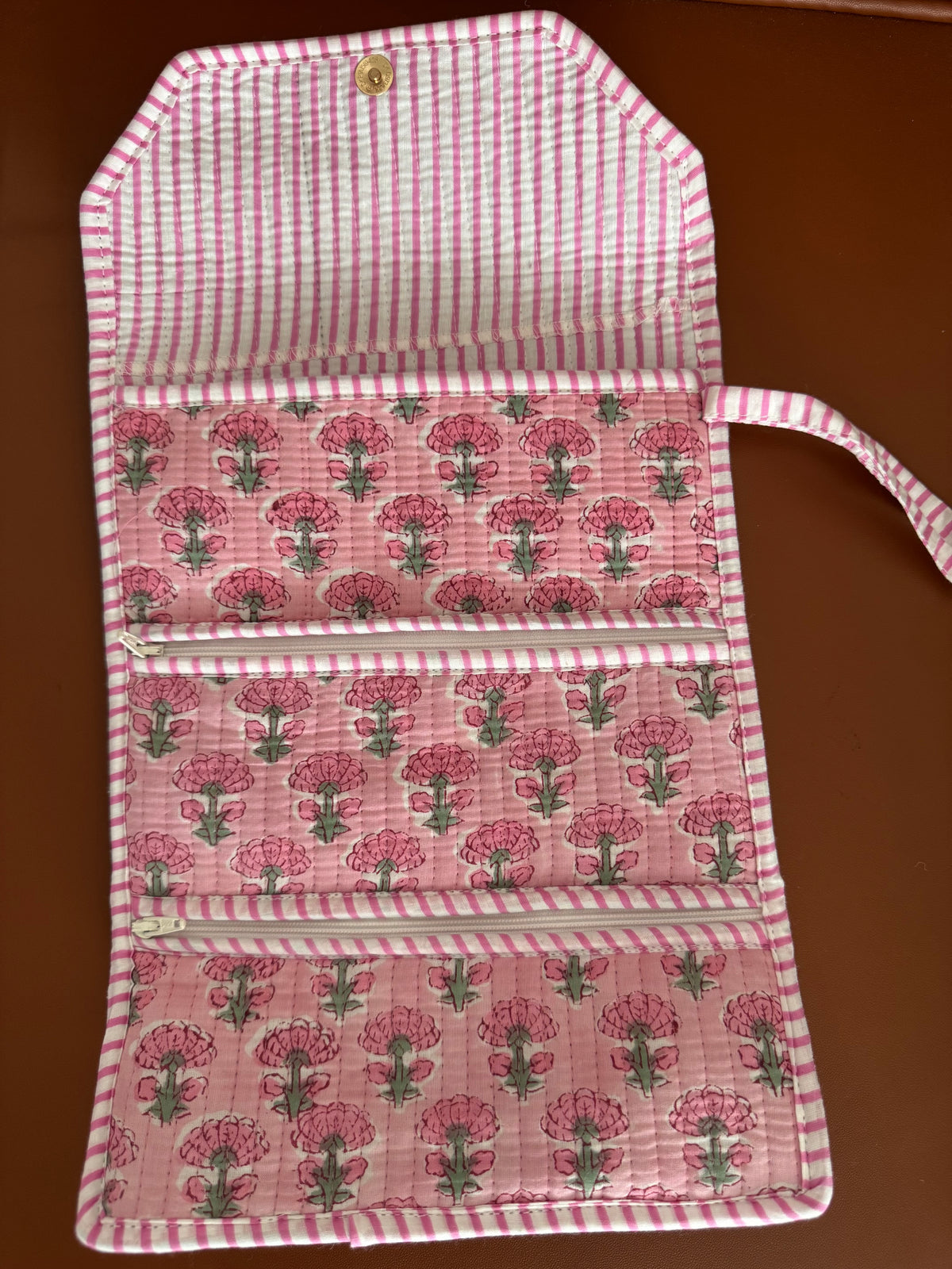 FOLDABLE JEWELLERY POUCH / MAKEUP POUCH