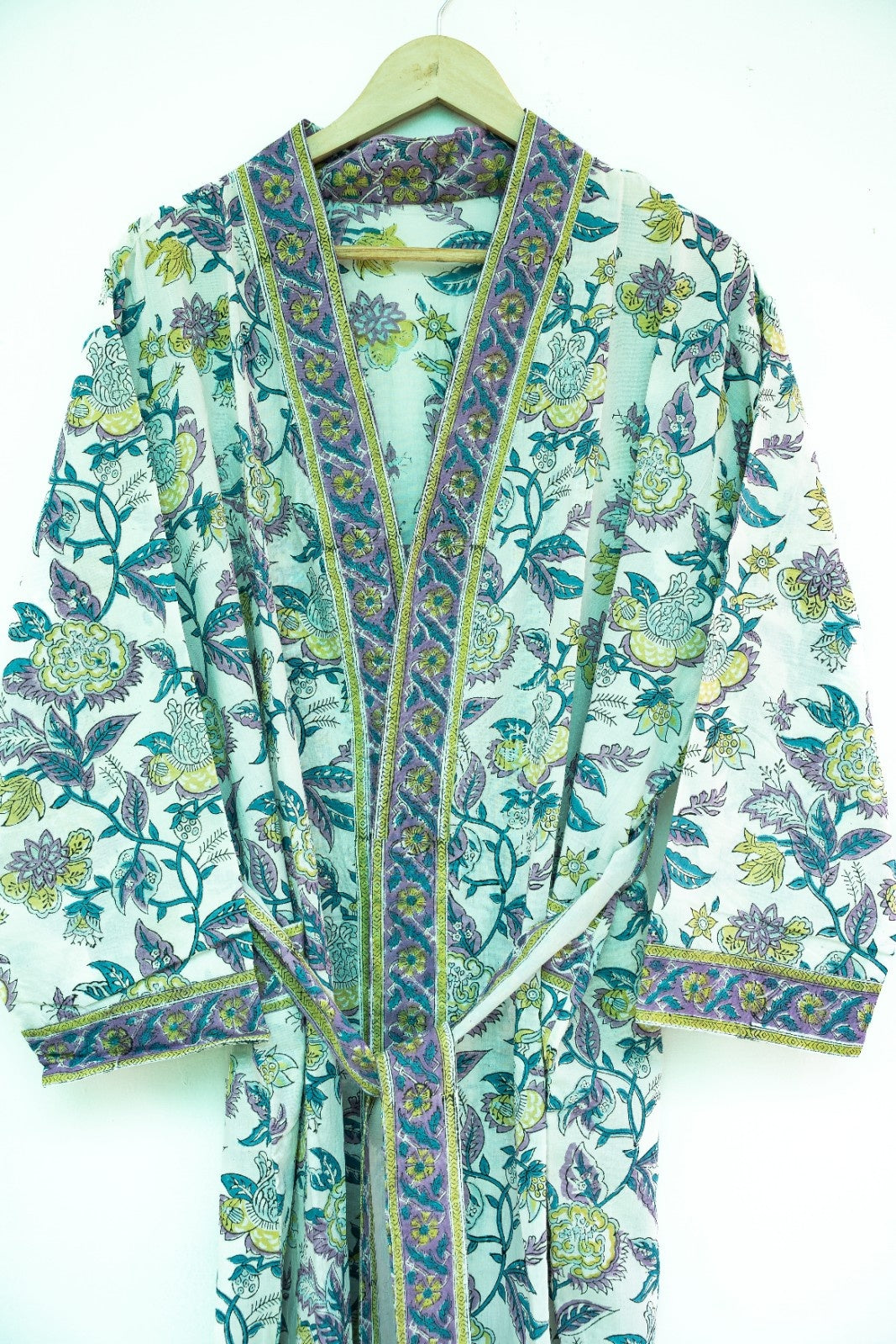 HAND BLOCK PRINTED COTTON KIMONOS