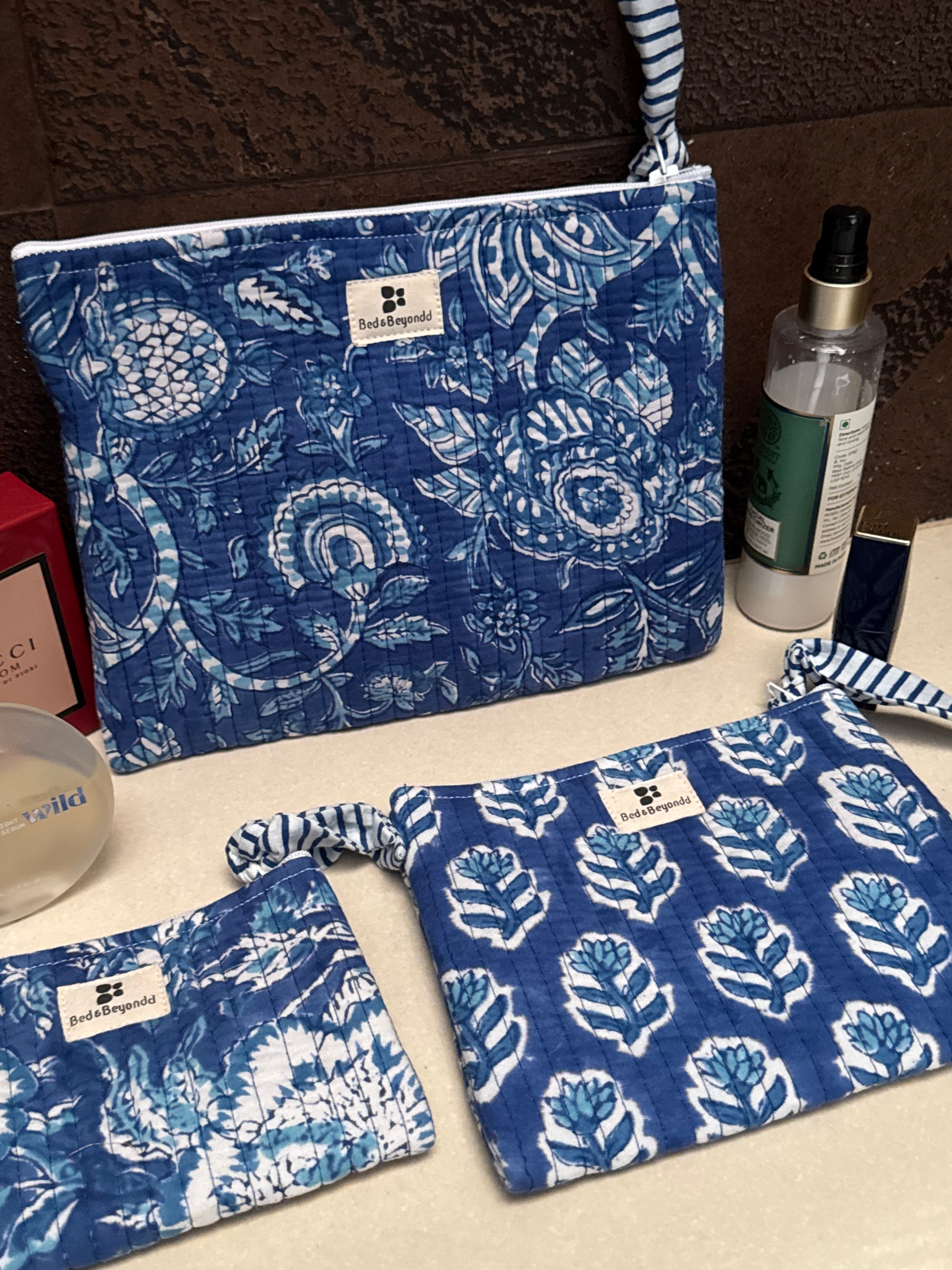 FLAT POUCH - SET OF THREE