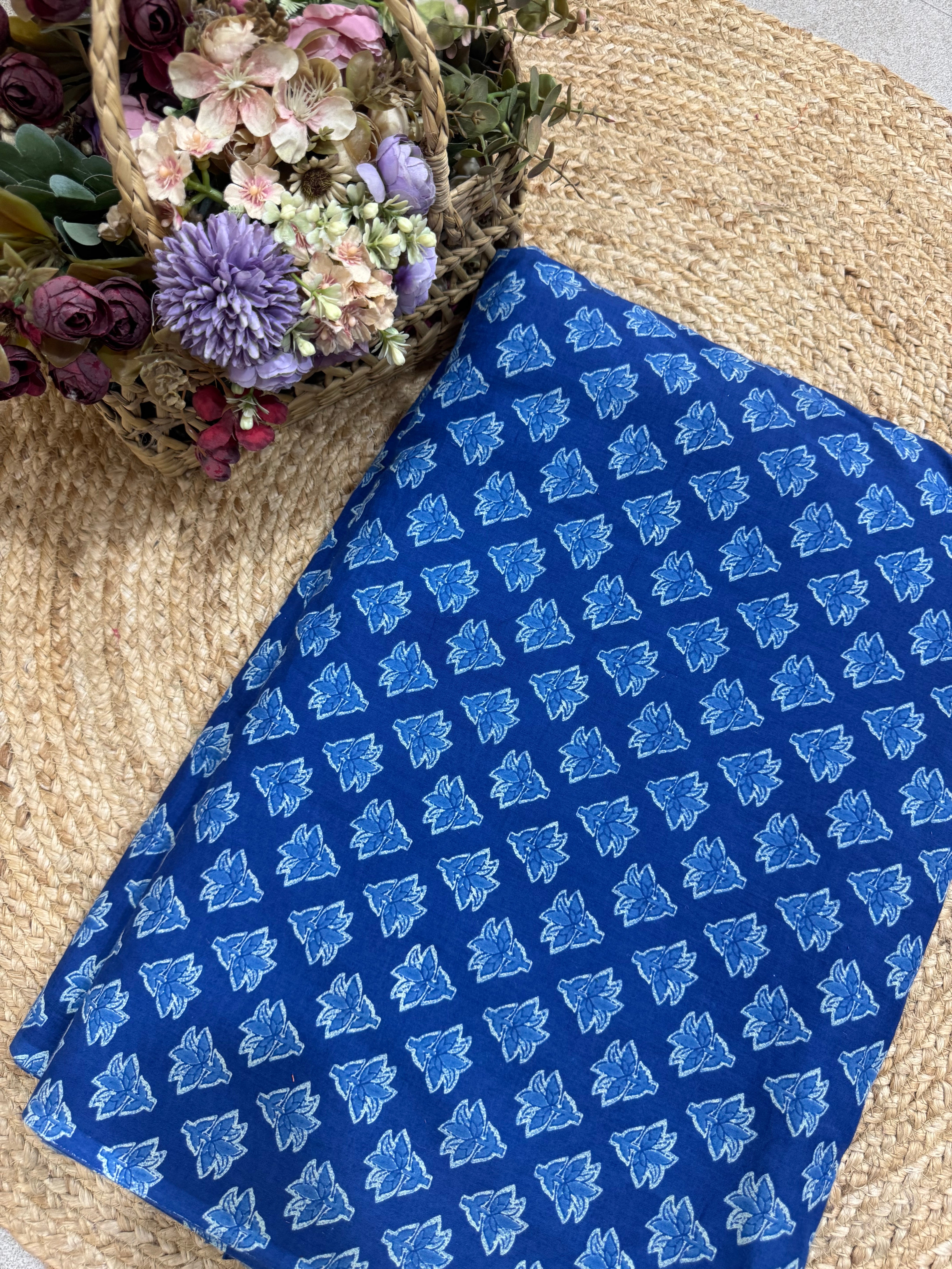 HAND BLOCK PRINTED COTTON FABRIC