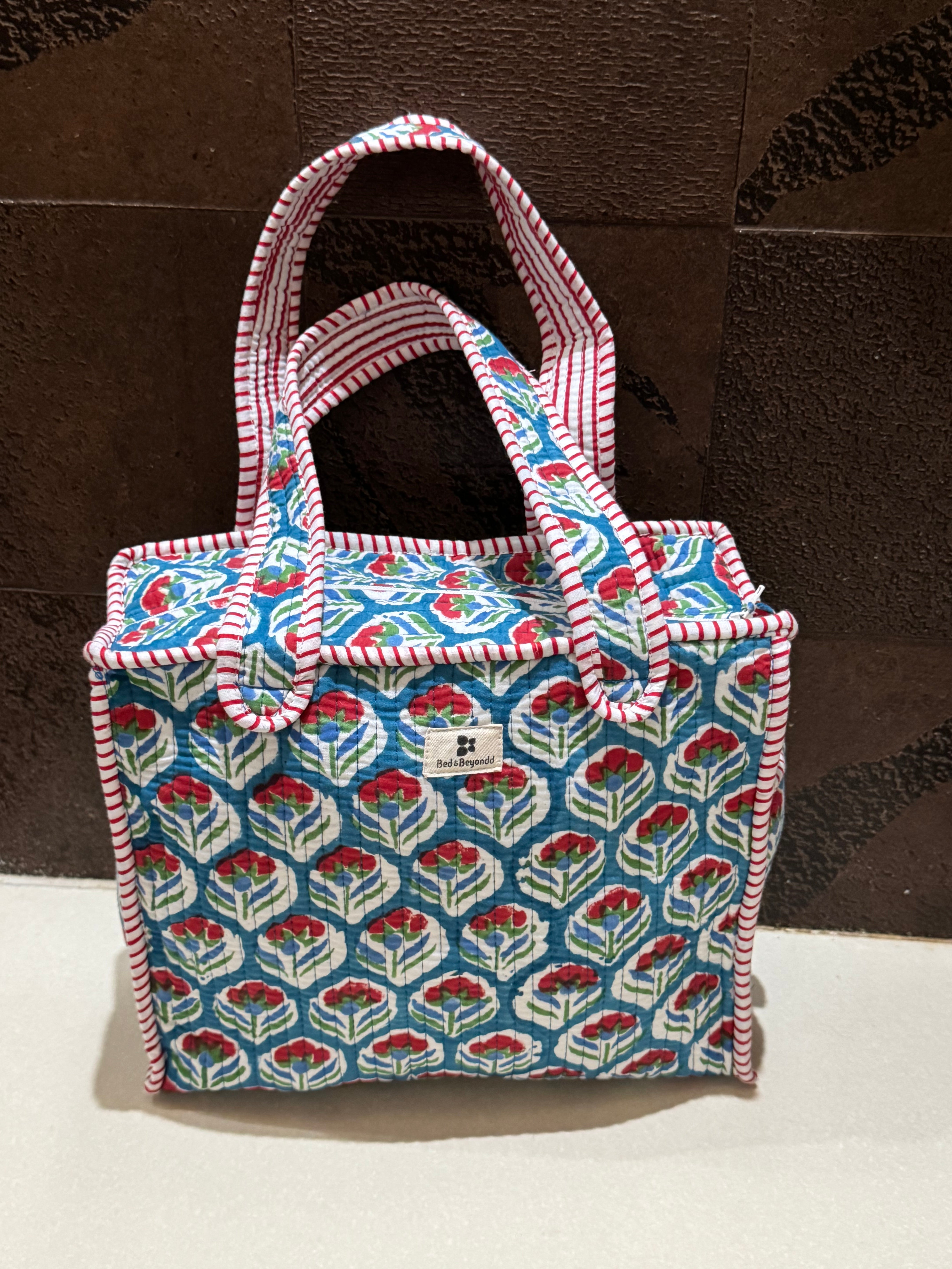 MINI TOTE BAG WITH ZIP