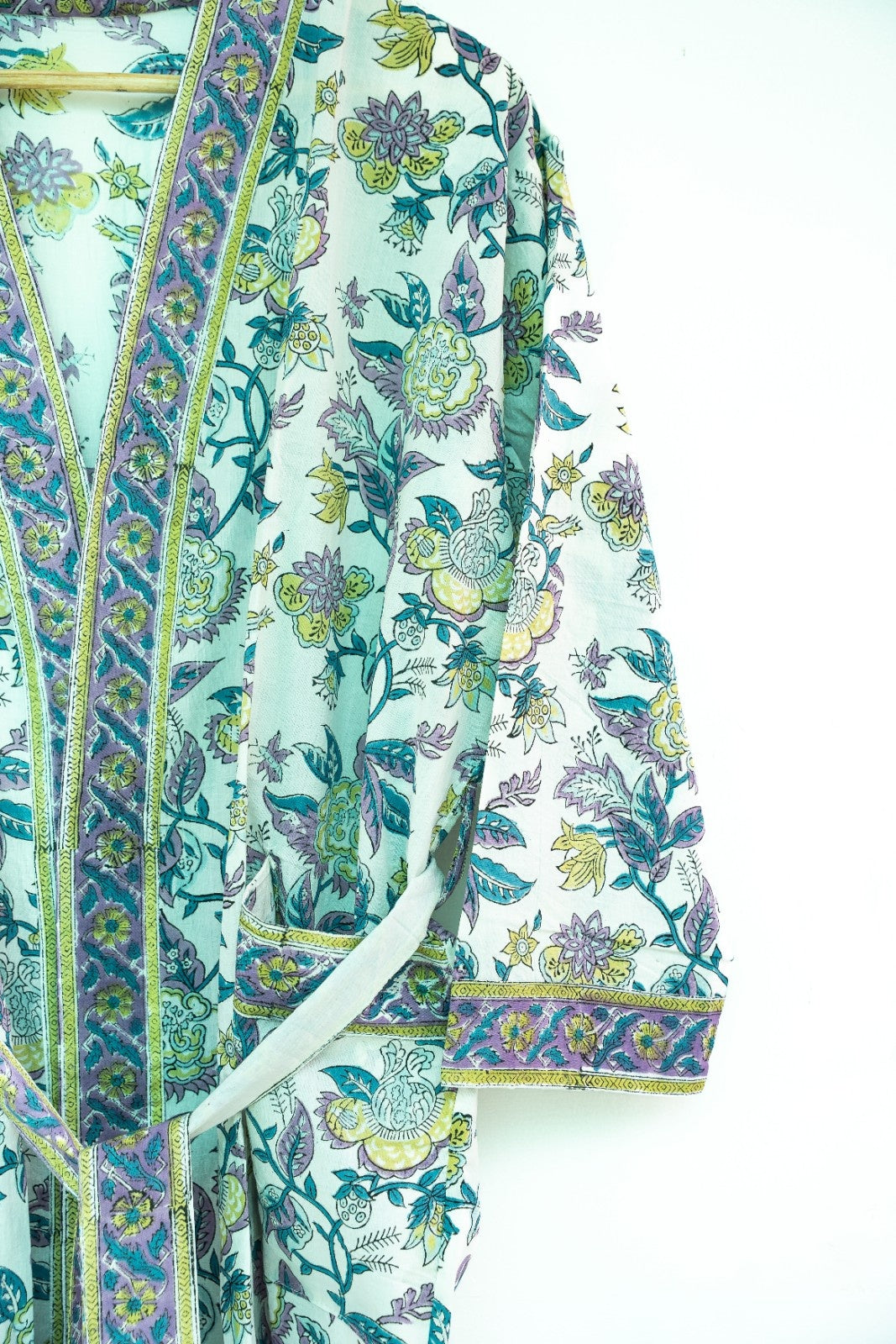 HAND BLOCK PRINTED COTTON KIMONOS