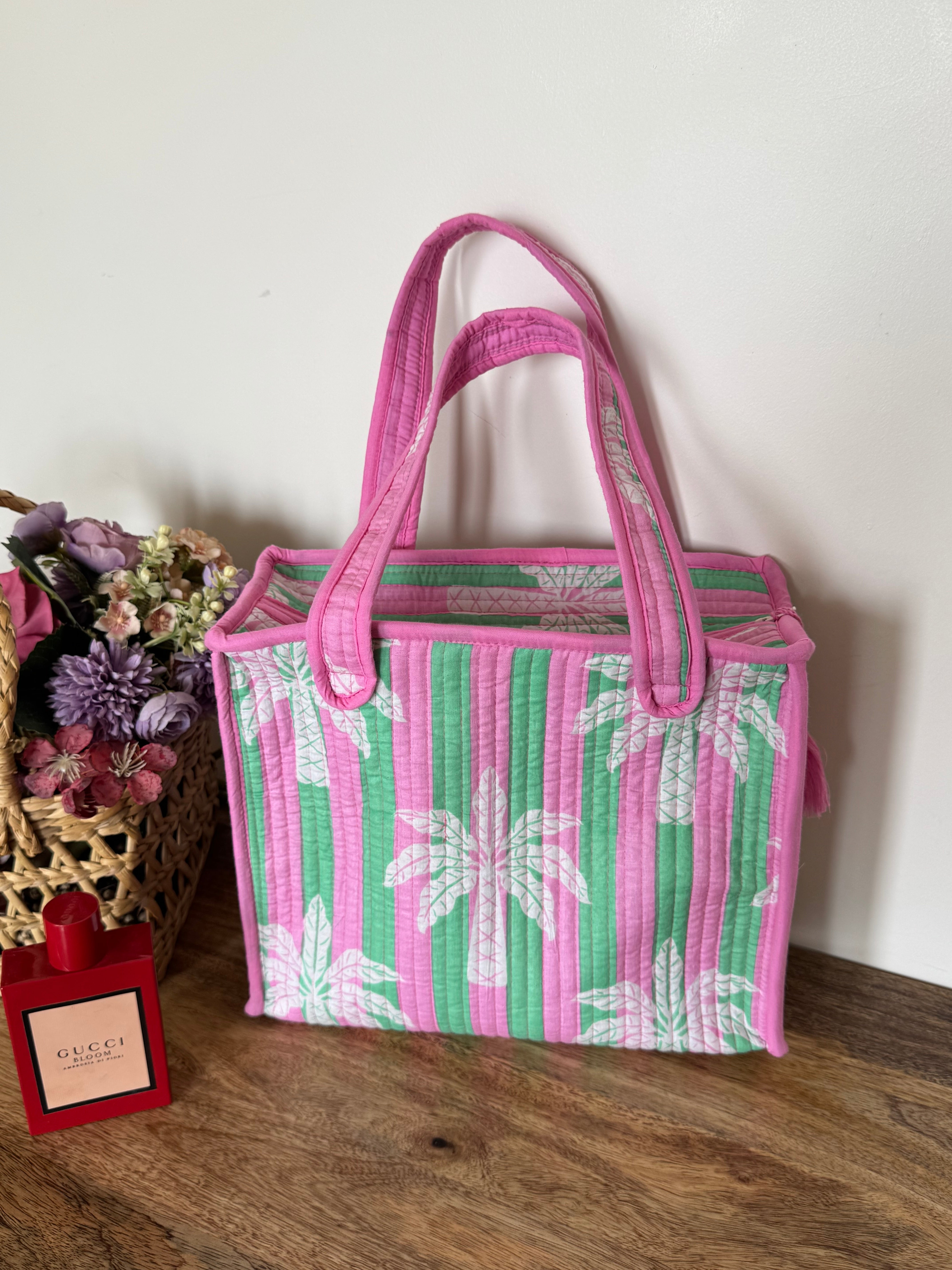 MINI TOTE BAG WITH ZIP