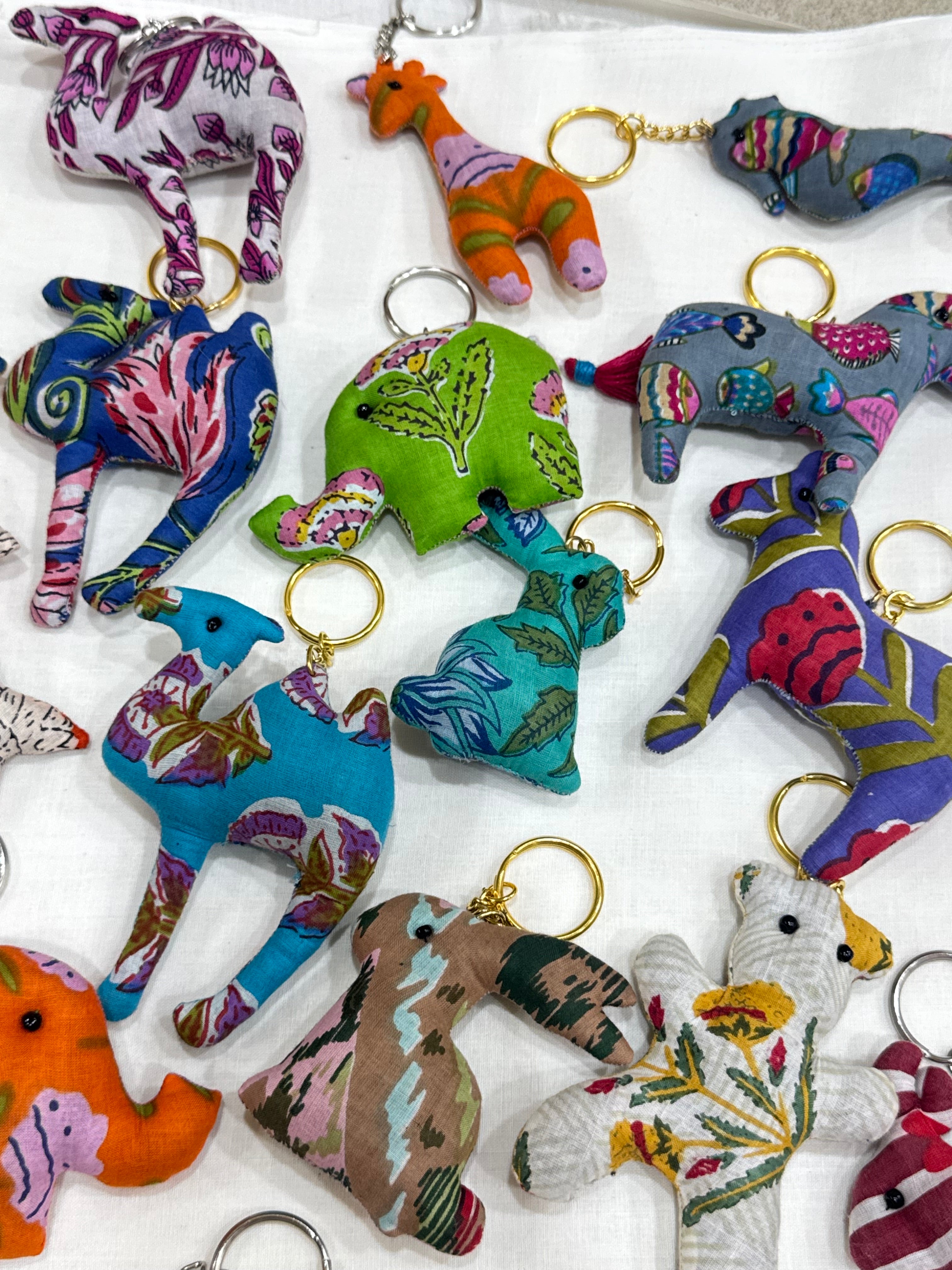 FABRIC KEYCHAINS
