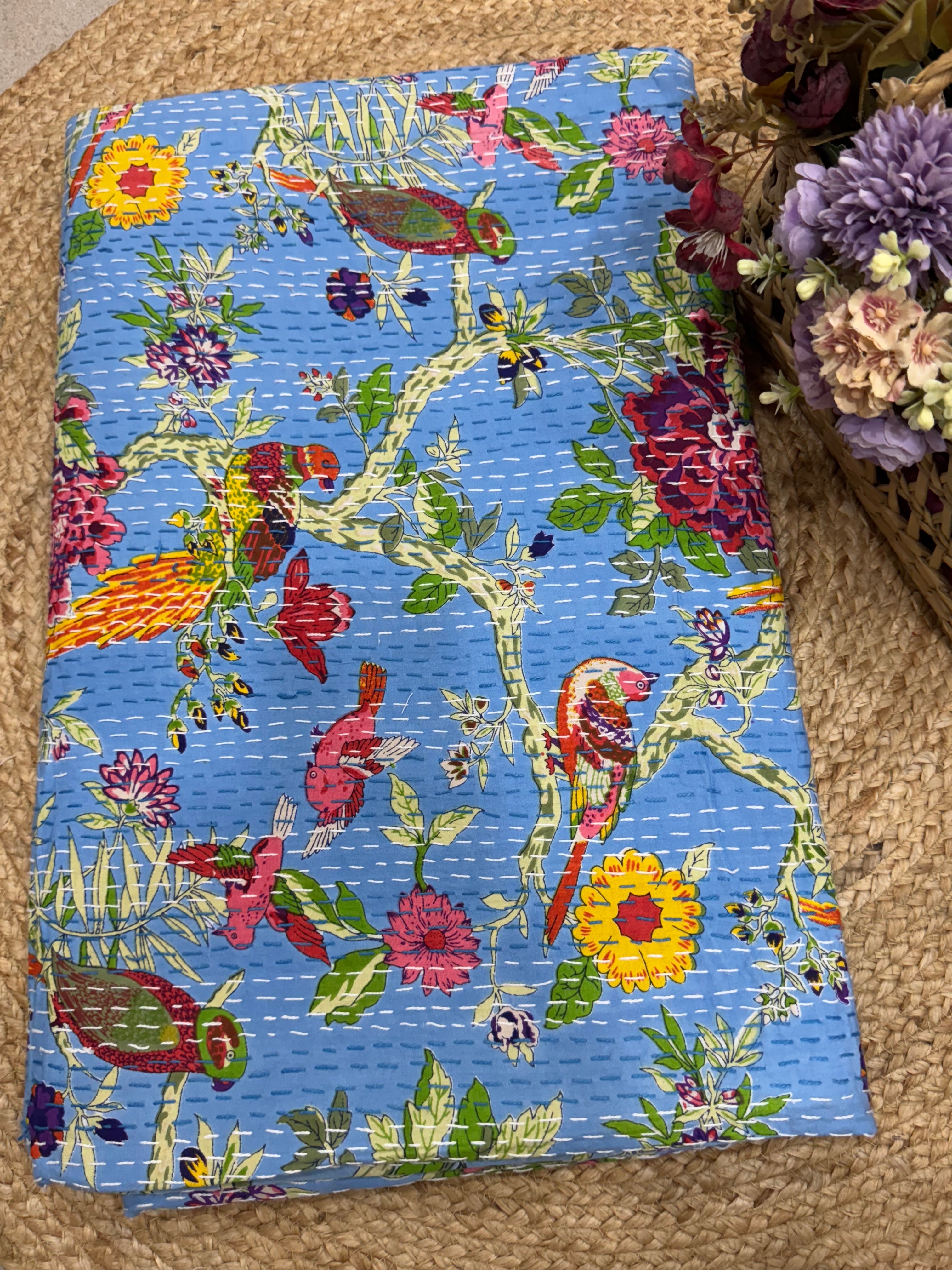 Kantha Bedcover
