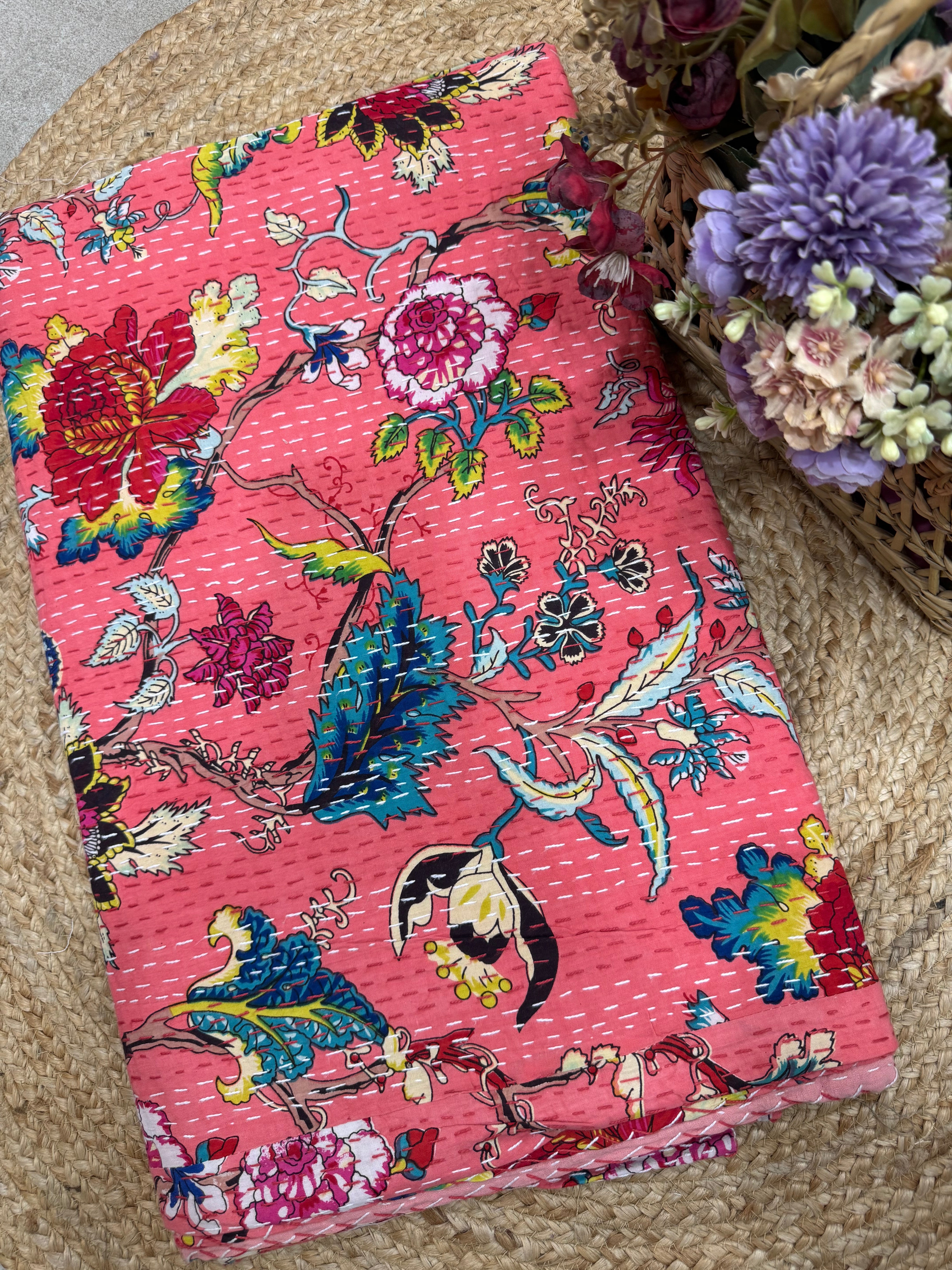 Kantha Bedcover