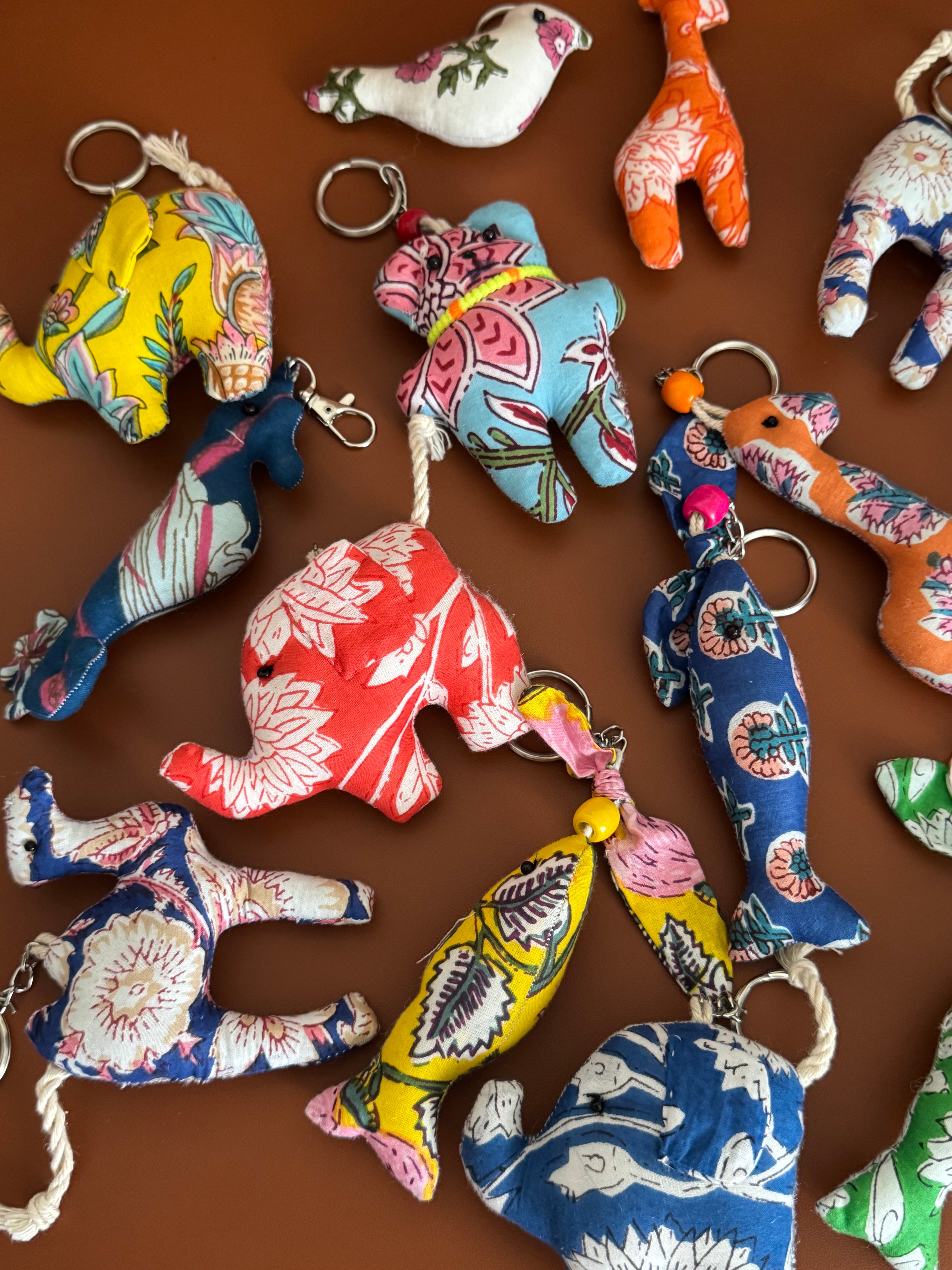FABRIC KEYCHAINS