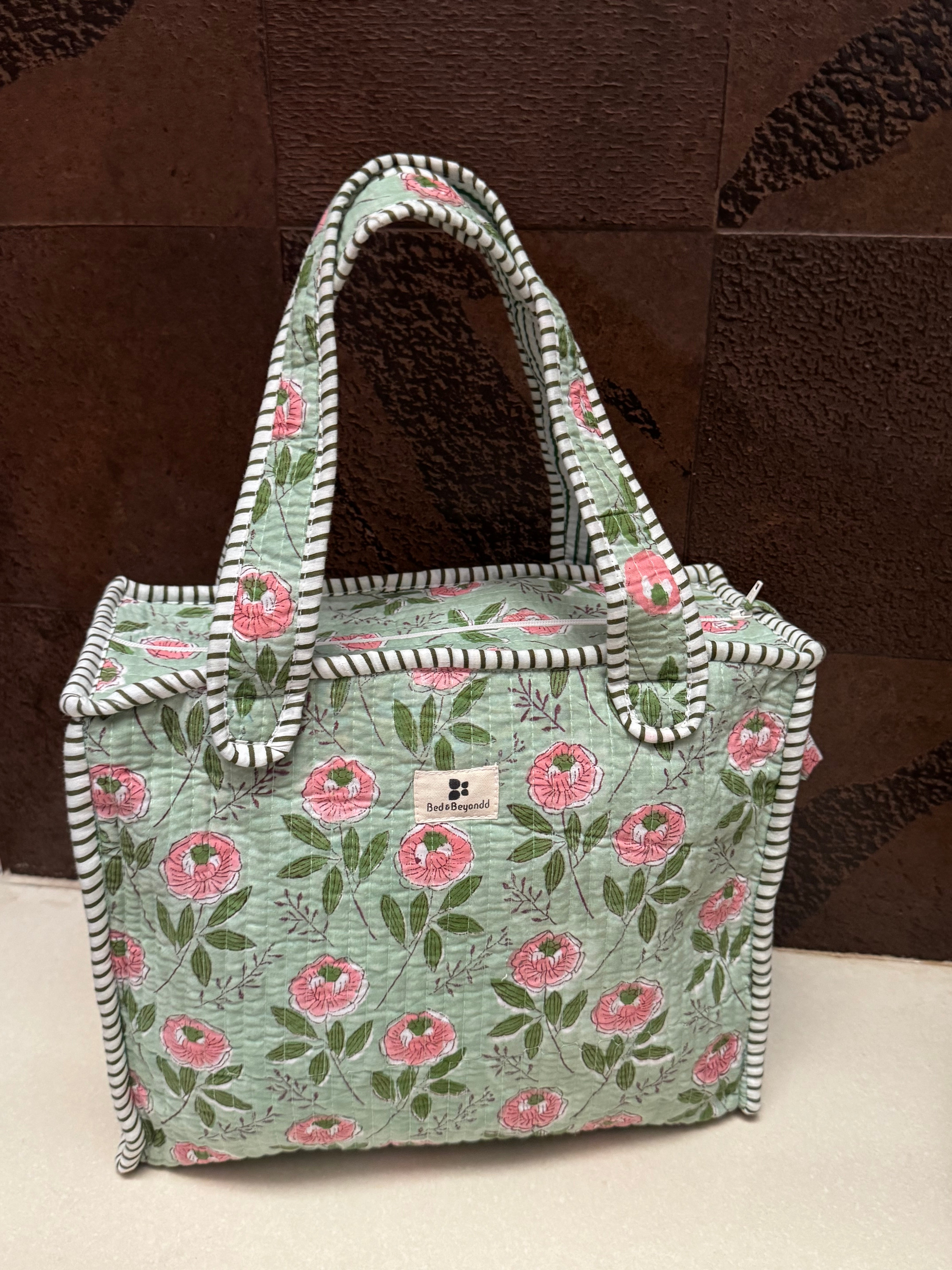 MINI TOTE BAG WITH ZIP
