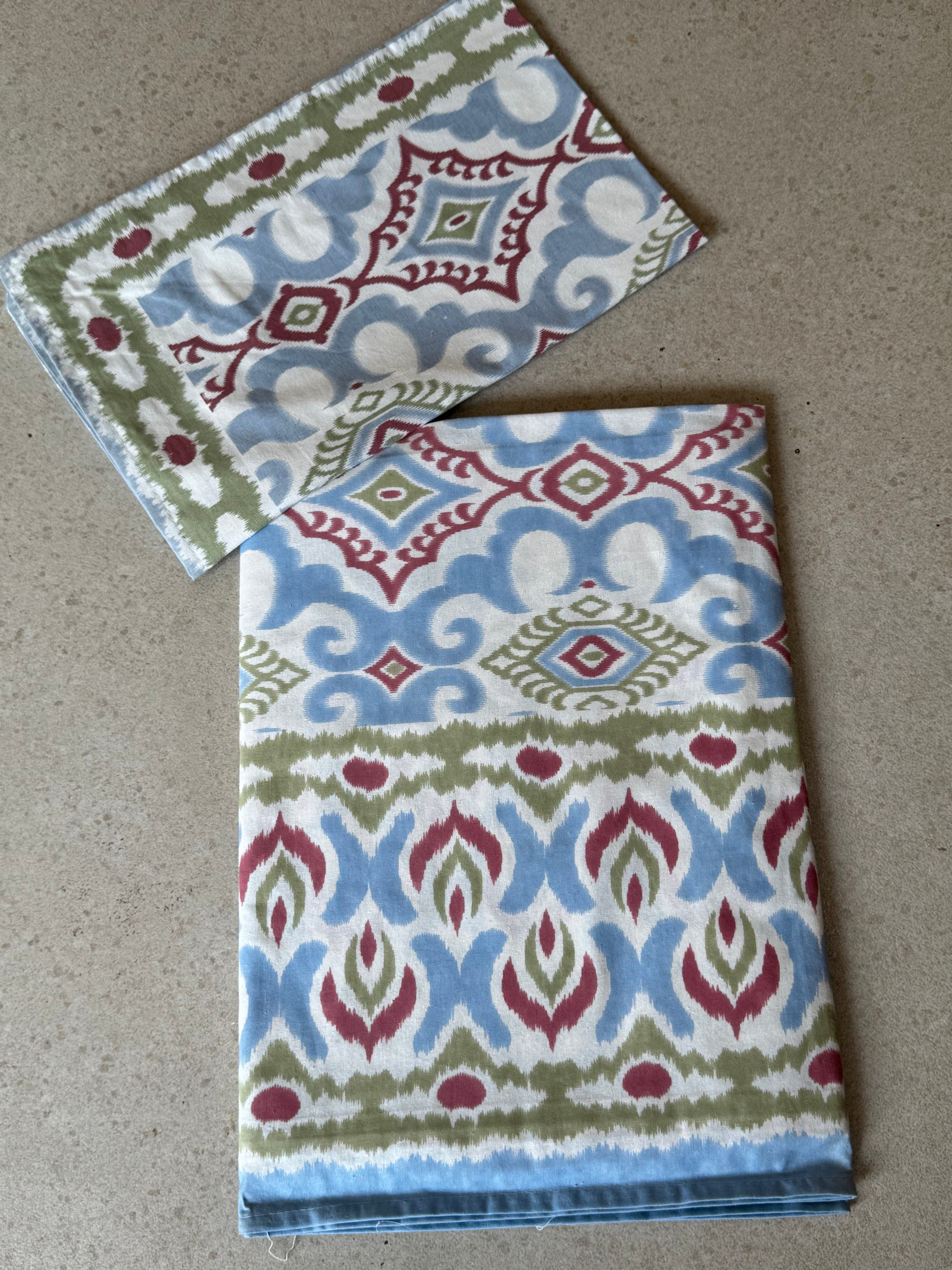 SHALIMAR SINGLE BEDSHEET WITH ONE PILLOW COVER