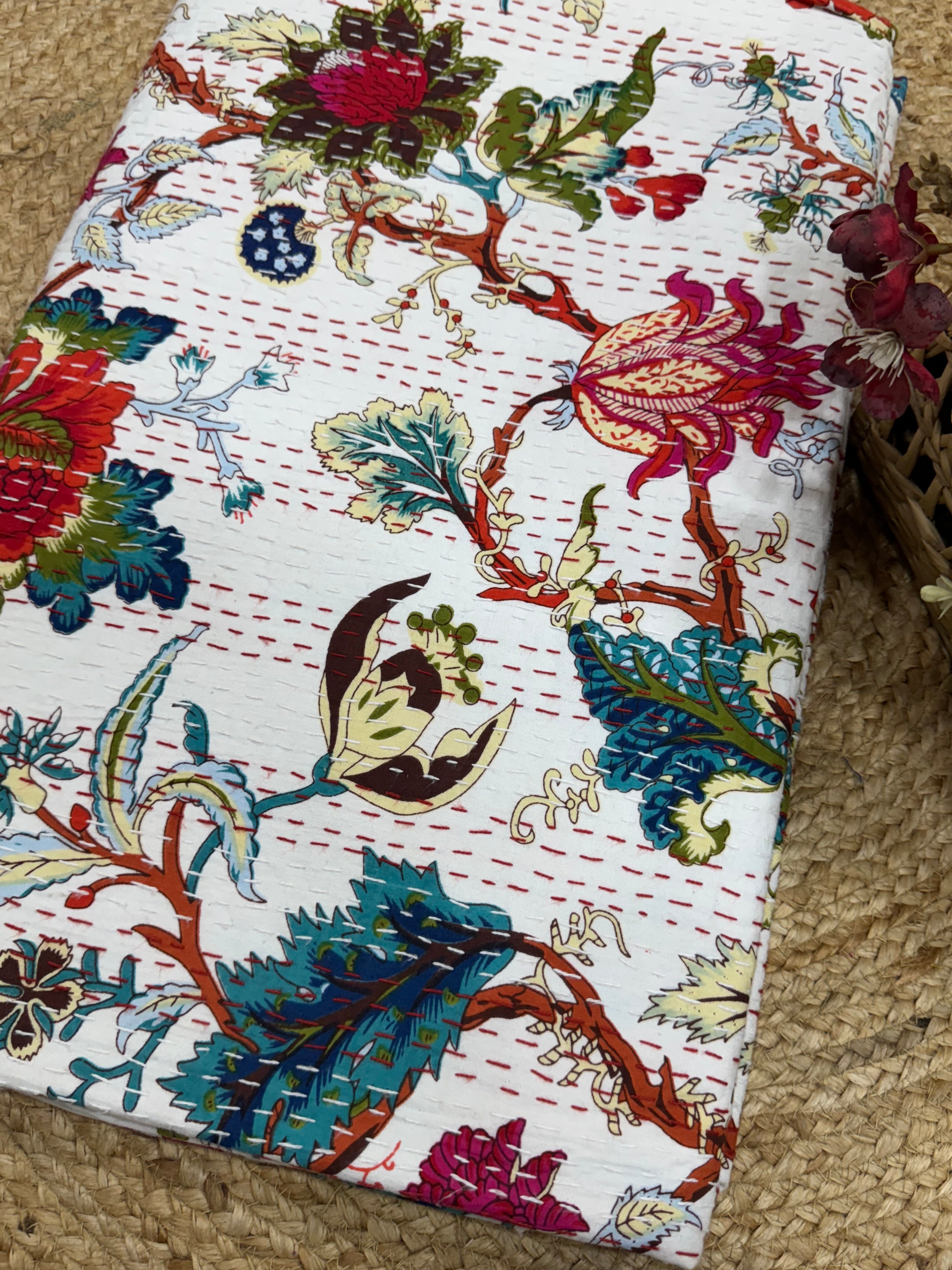 Kantha Bedcover