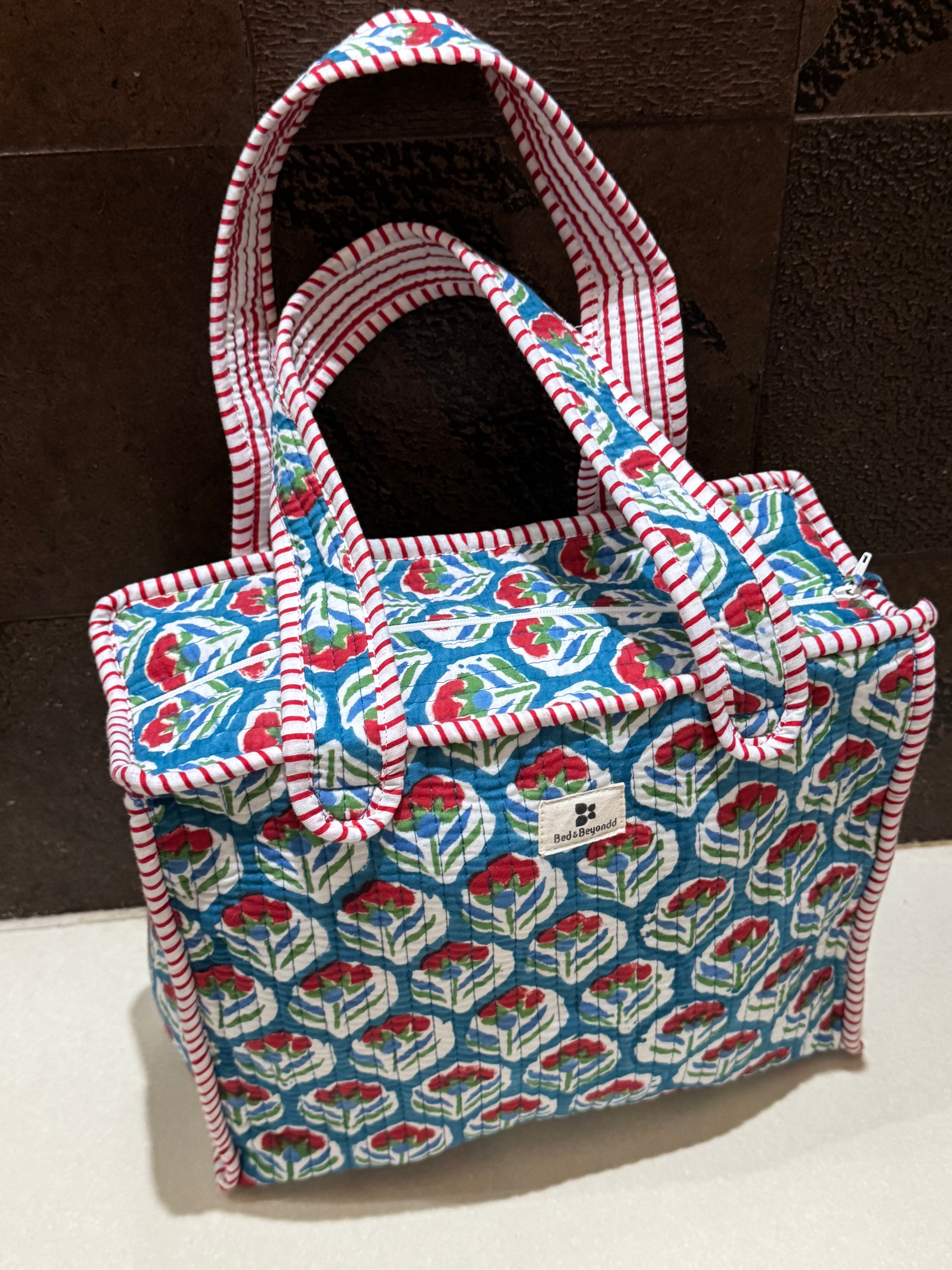 MINI TOTE BAG WITH ZIP