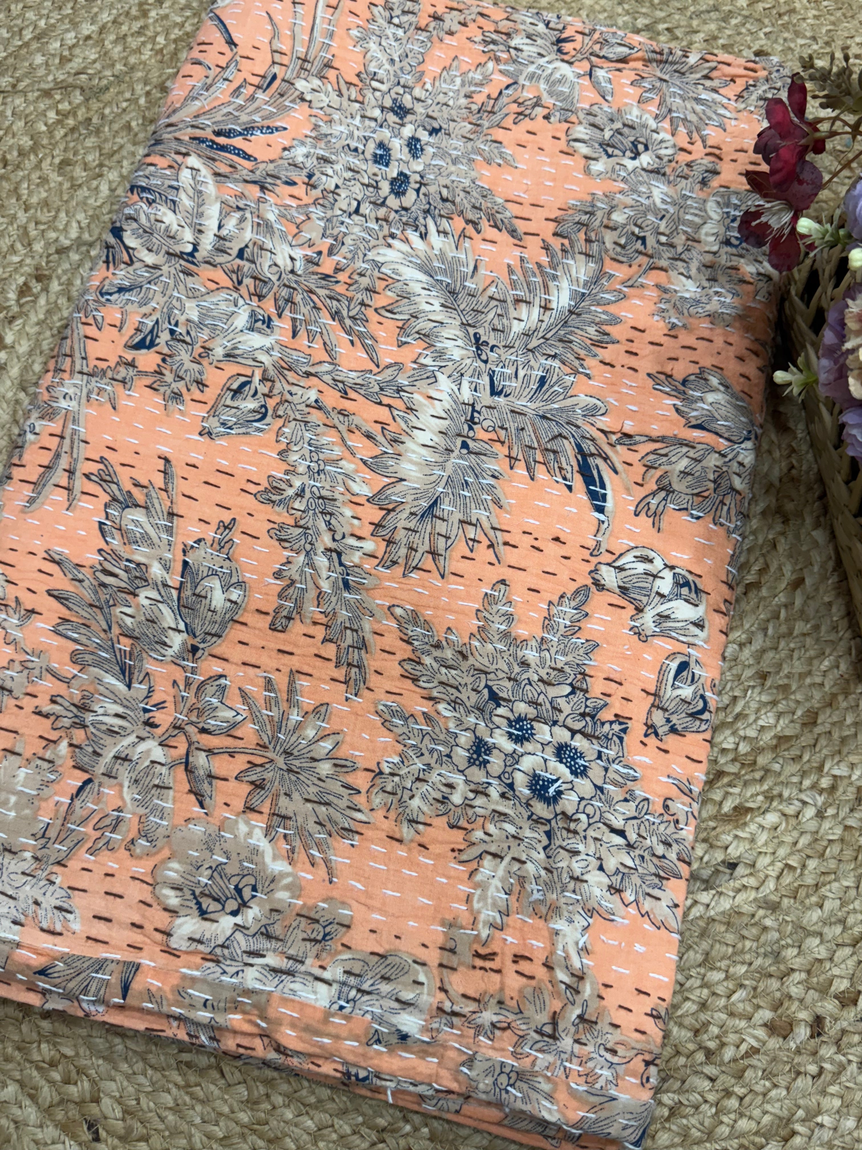Kantha Bedcover
