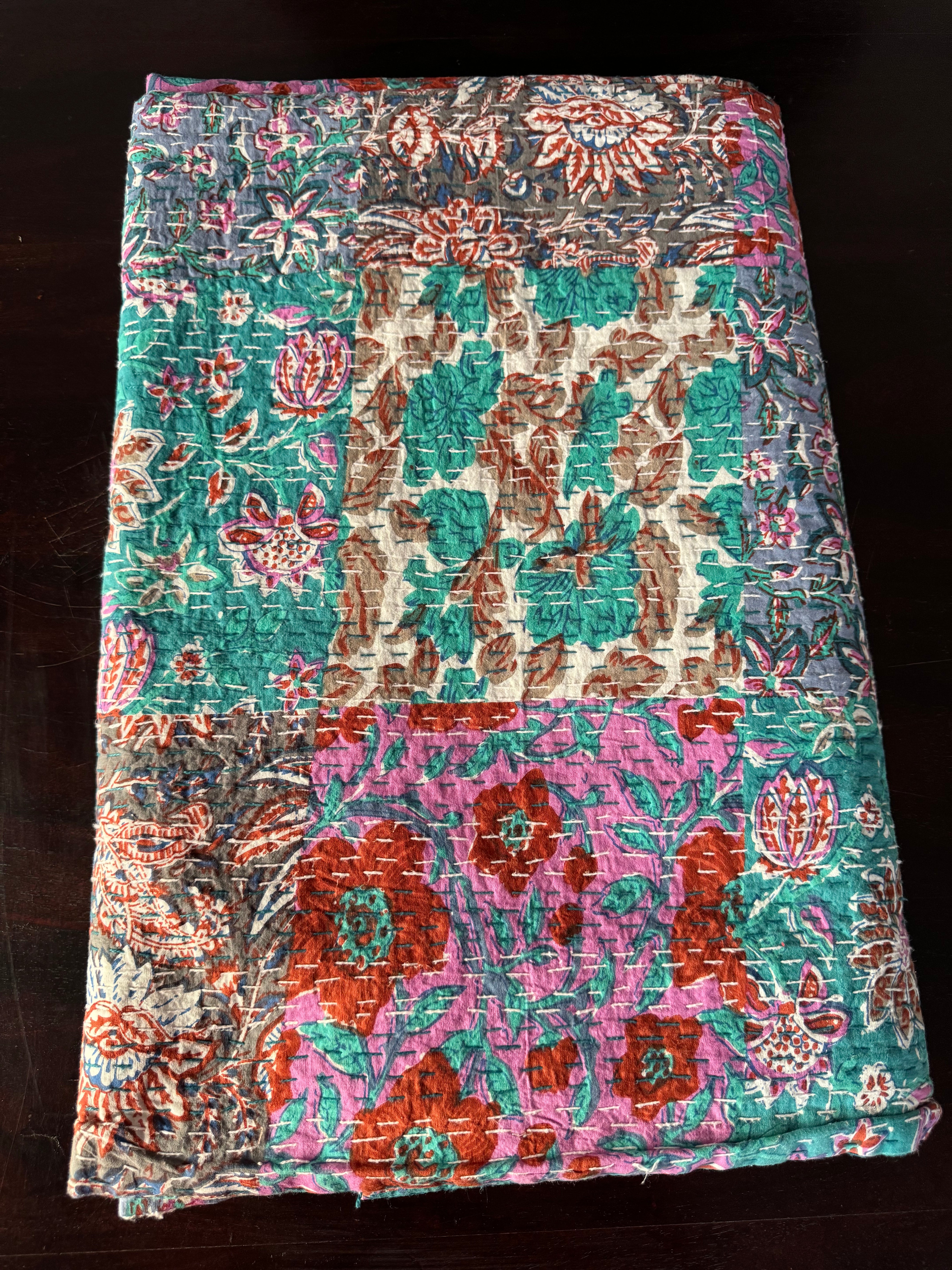 Kantha Bedcover