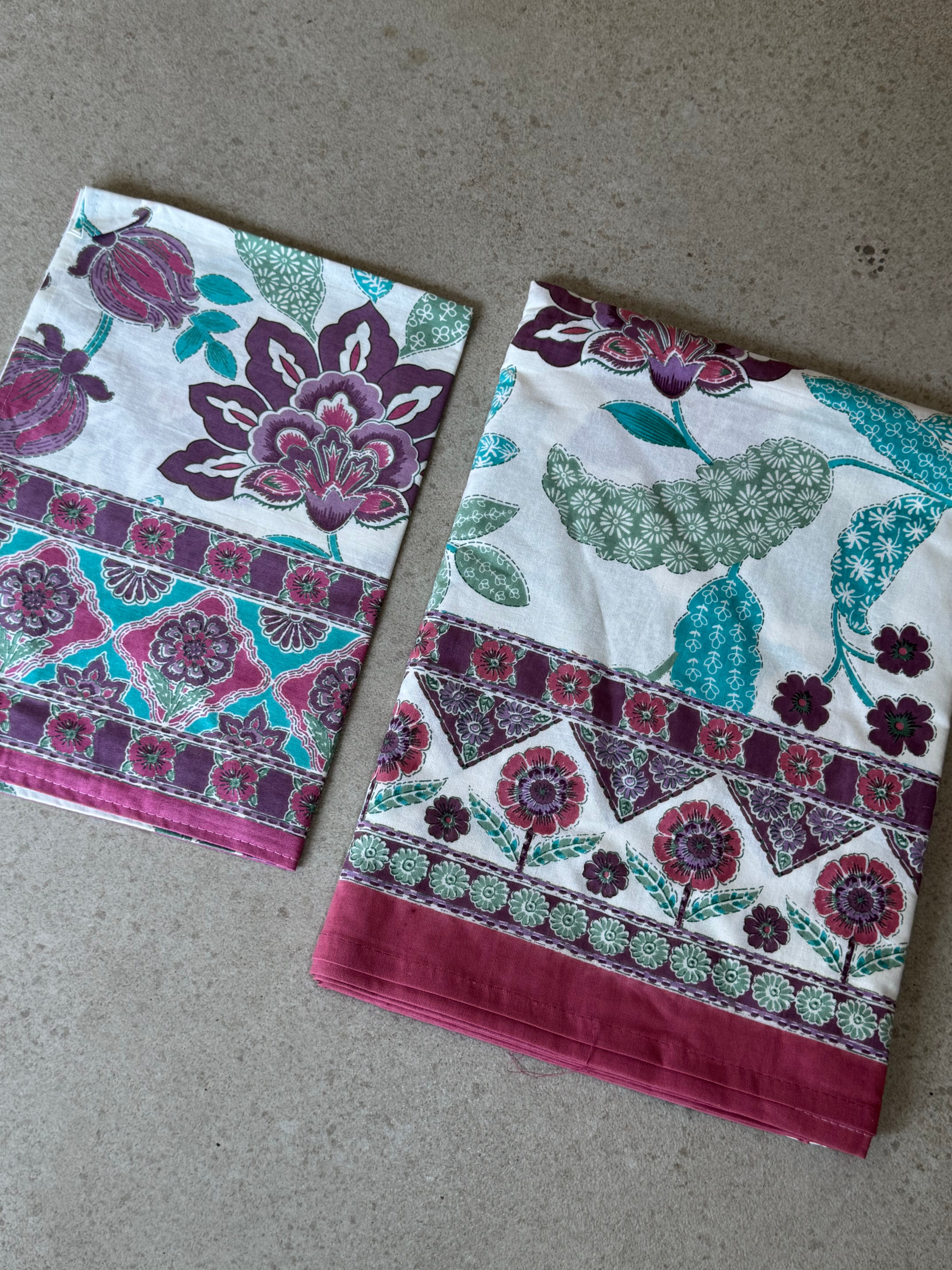 SHALIMAR SINGLE BEDSHEET WITH ONE PILLOW COVER