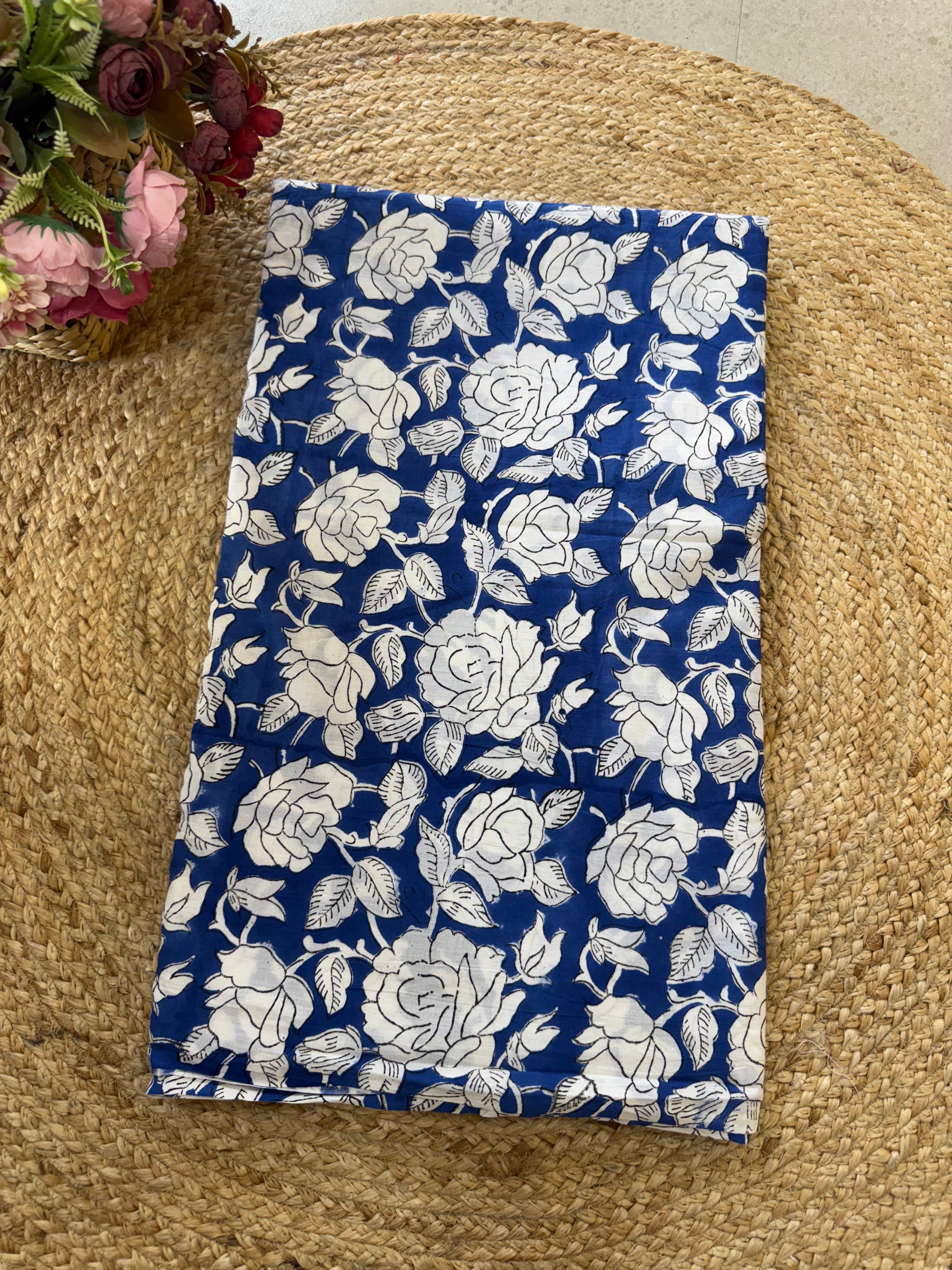 HAND BLOCK PRINTED COTTON FABRIC