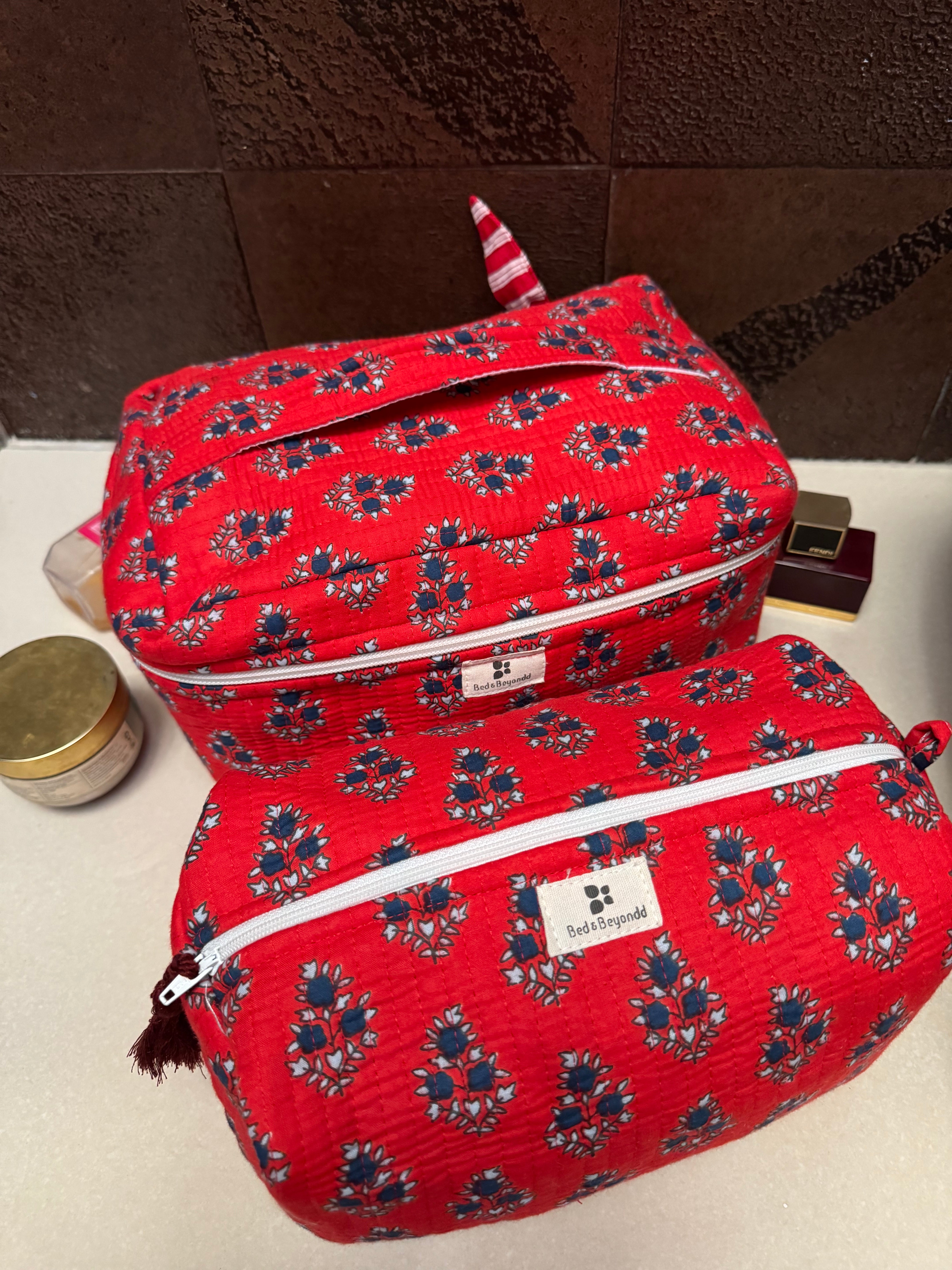 COMBO - VANITY BAG & TOILETRY BAG