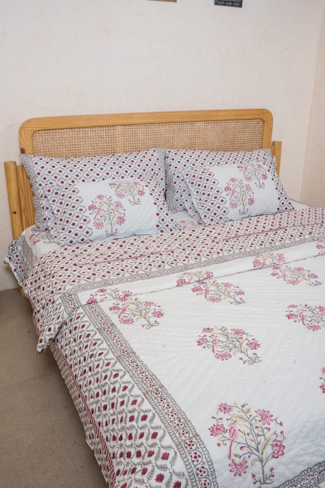 BLOOM ATELIER HANDBLOCK PRINTED BEDDING