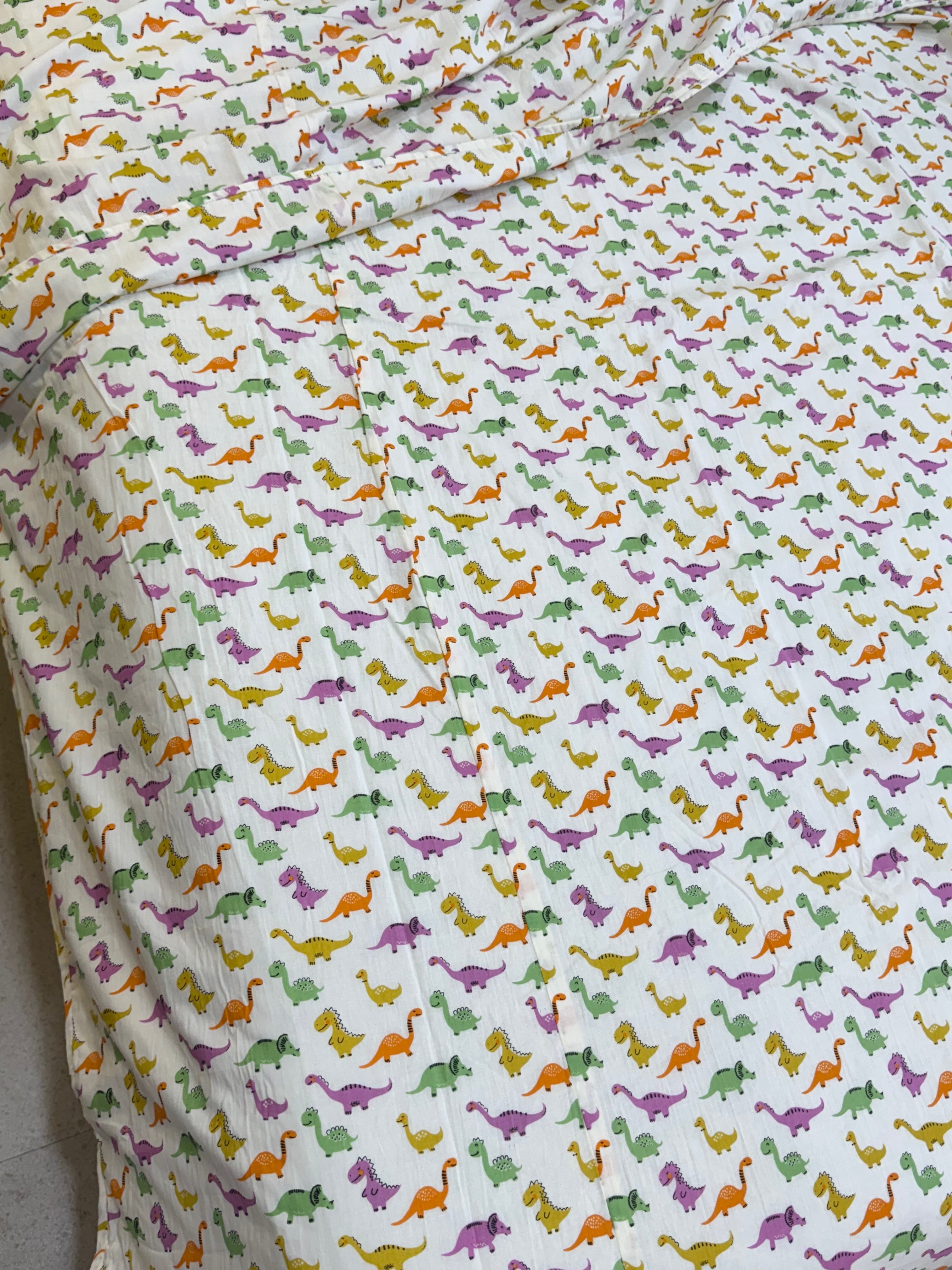 REVERSIBLE MULMUL DOHAR - 60 by 90 Inches