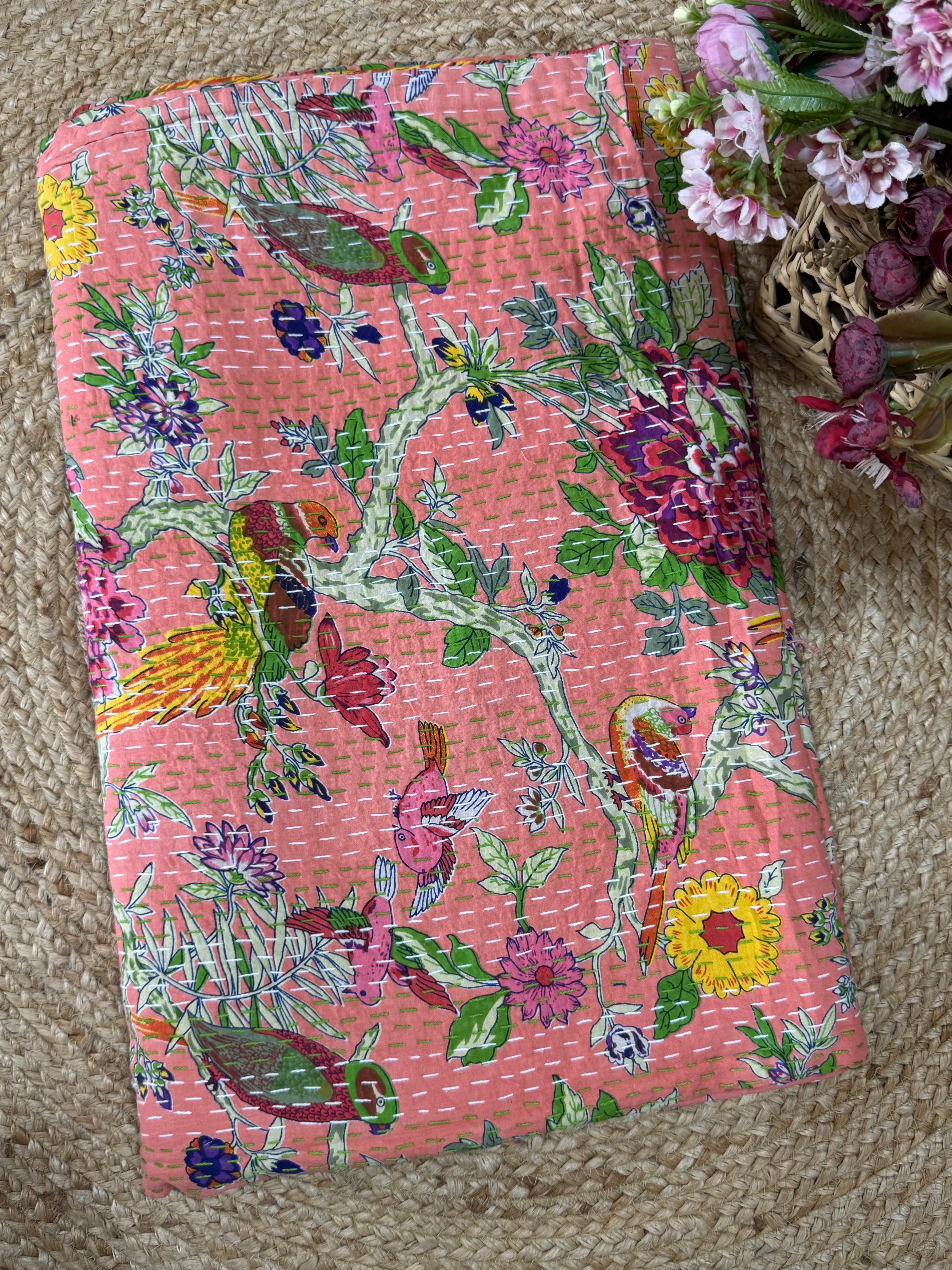 Kantha Bedcover