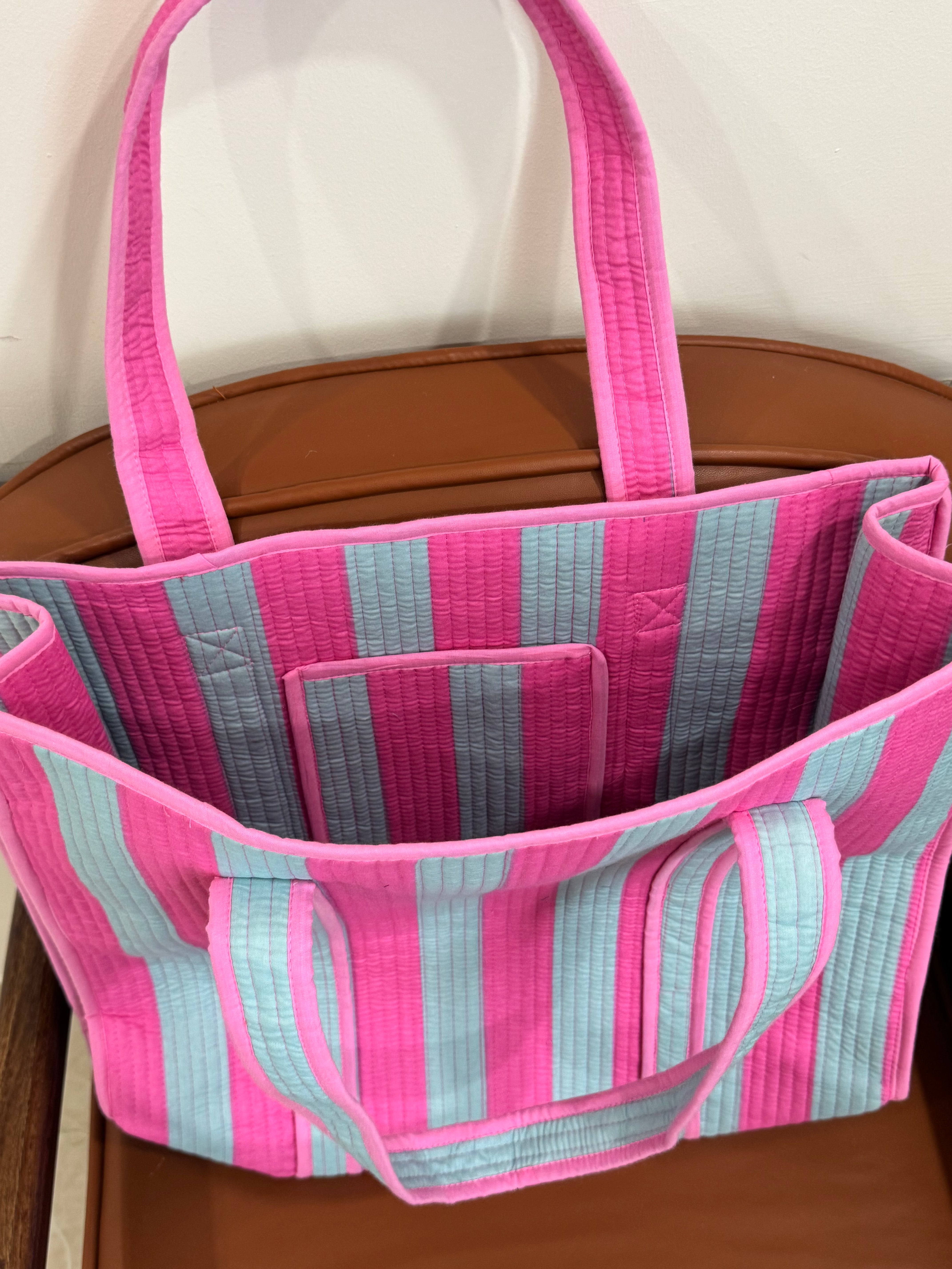 TOTE BAG WITHOUT ZIP/BUTTON