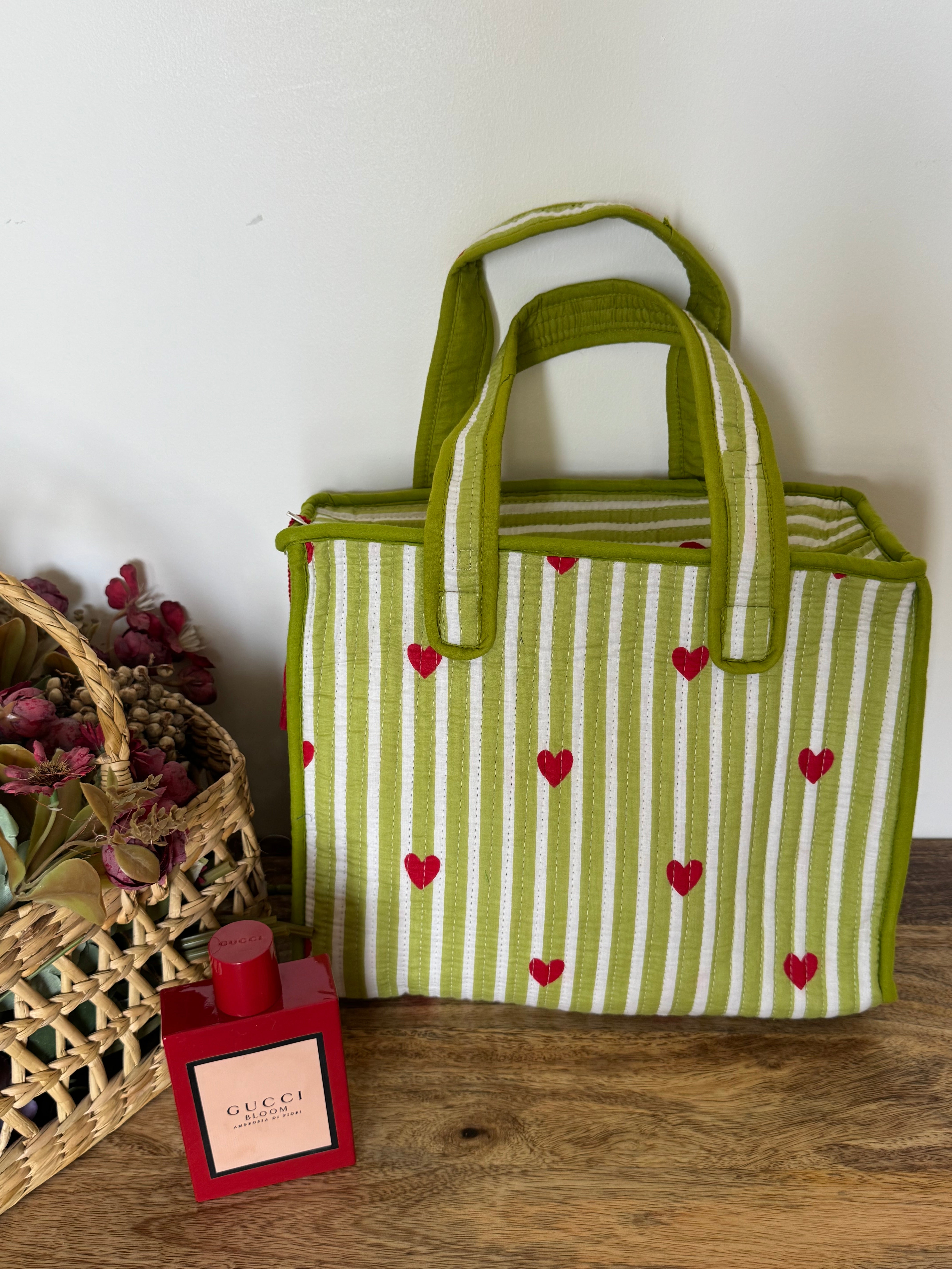 MINI TOTE BAG WITH ZIP