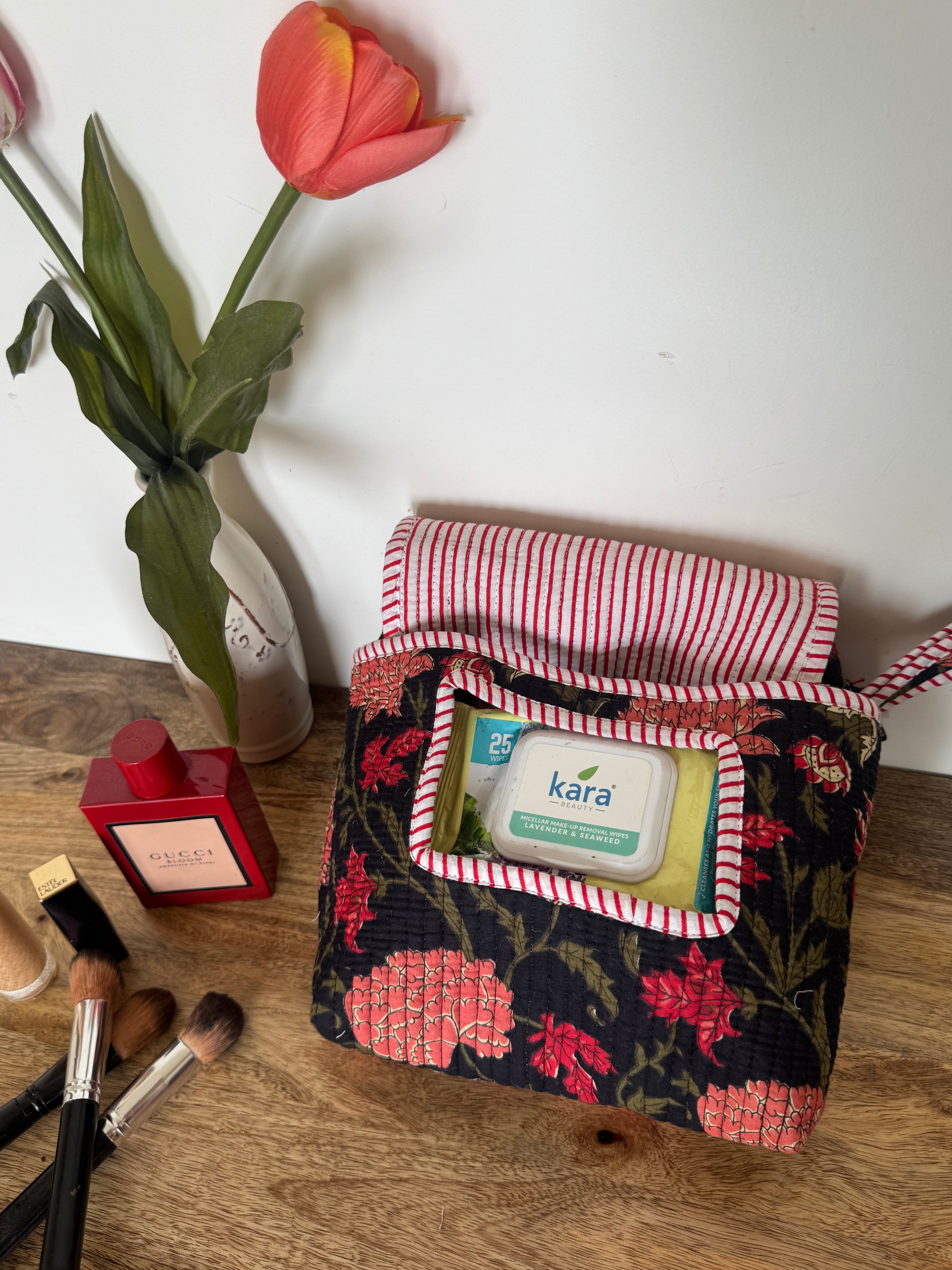 MAKEUP-ON-THE-GO/ DIAPER CHANGING BAG
