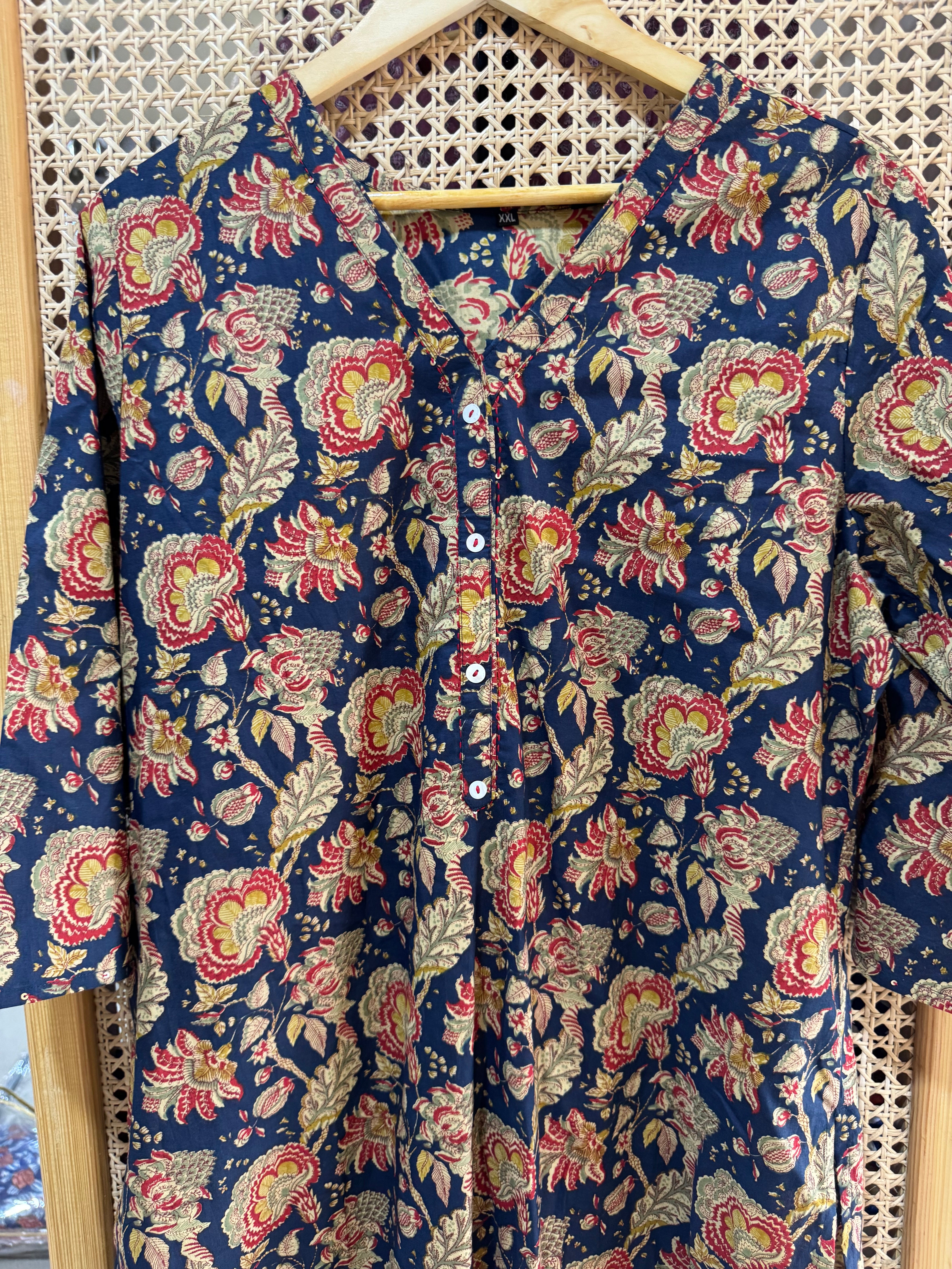 PURE COTTON STRAIGHT KURTA