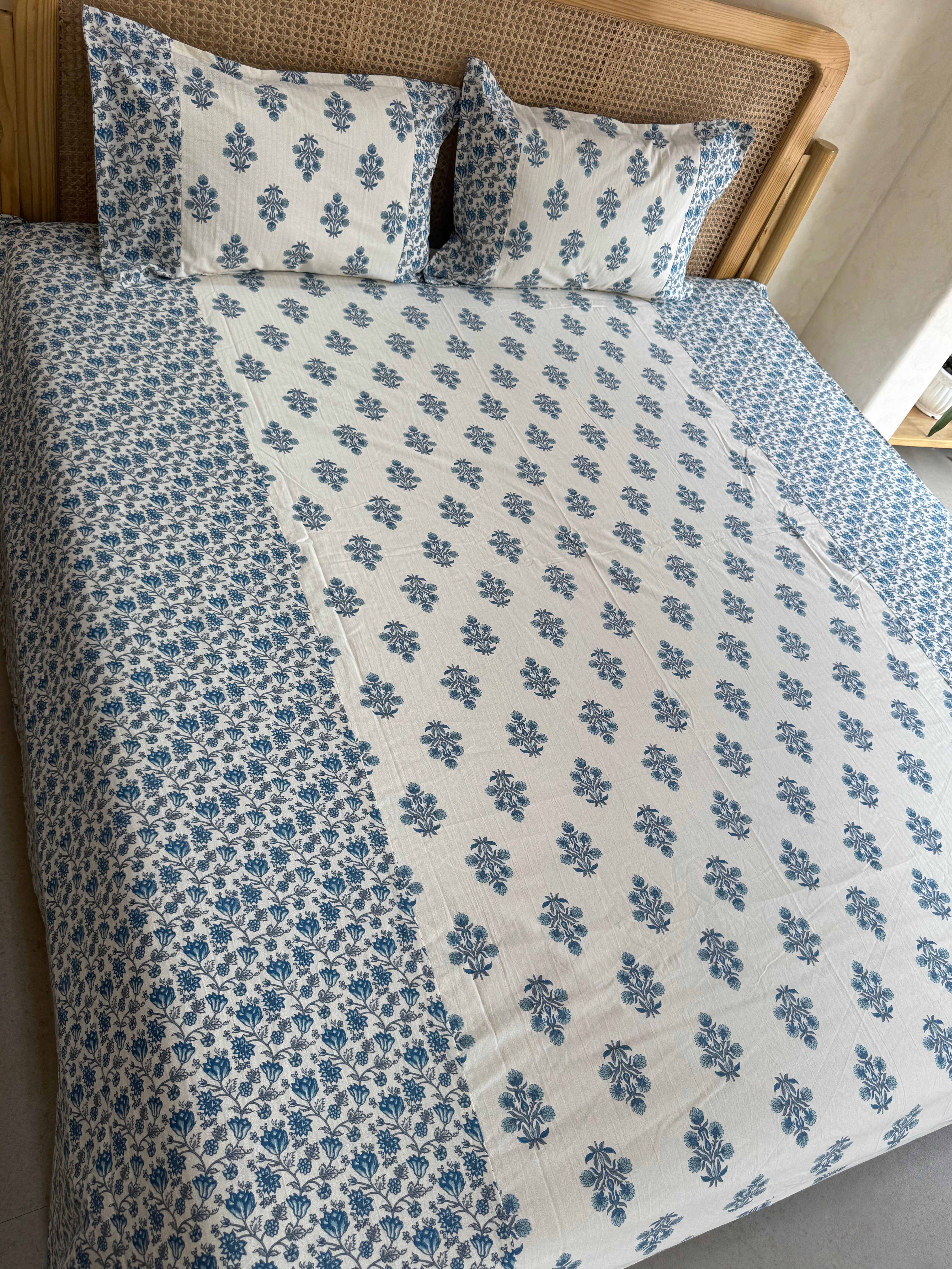 KANAK BEDSHEET WITH TWO PILLOW CASES