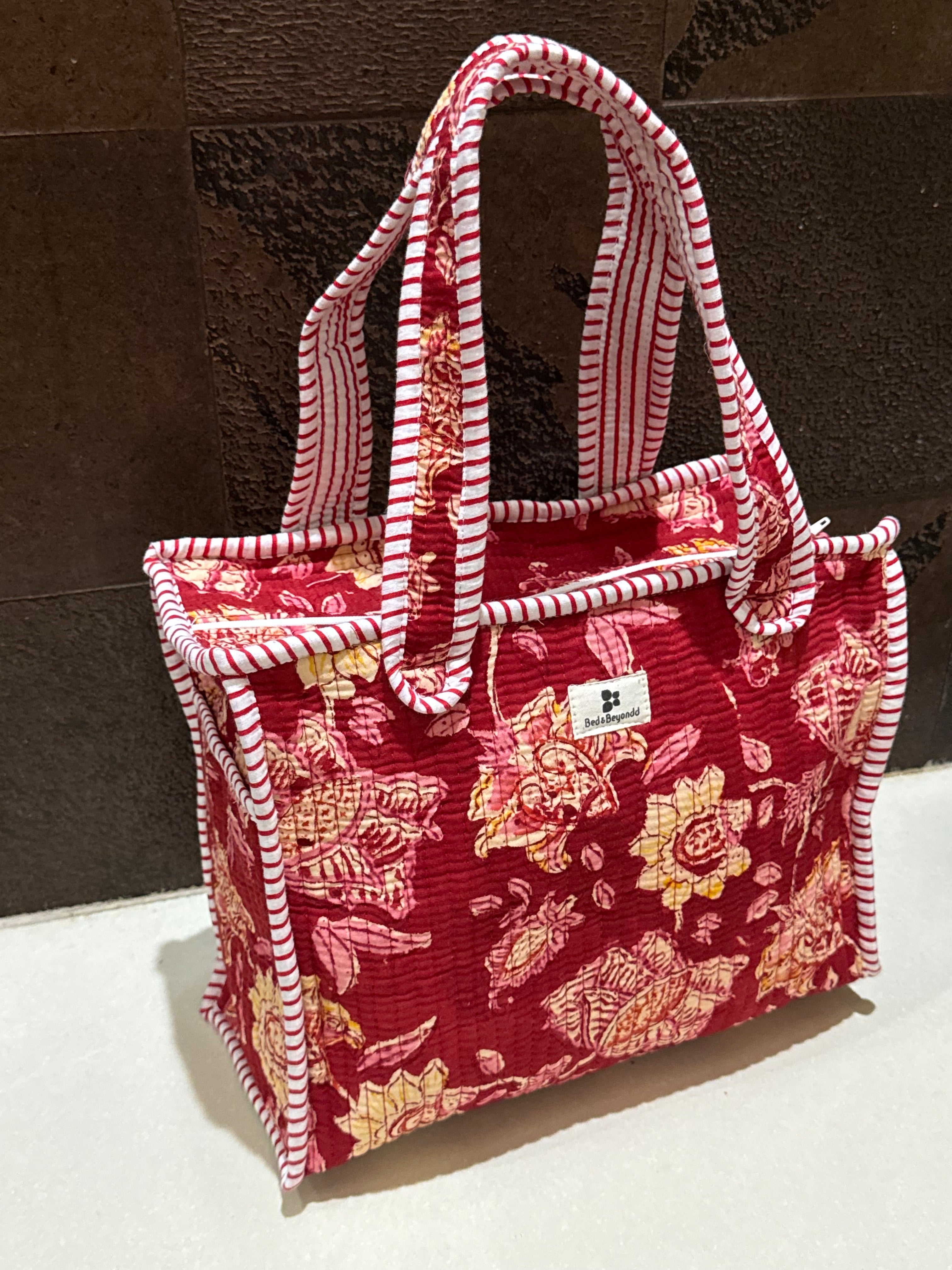 MINI TOTE BAG WITH ZIP