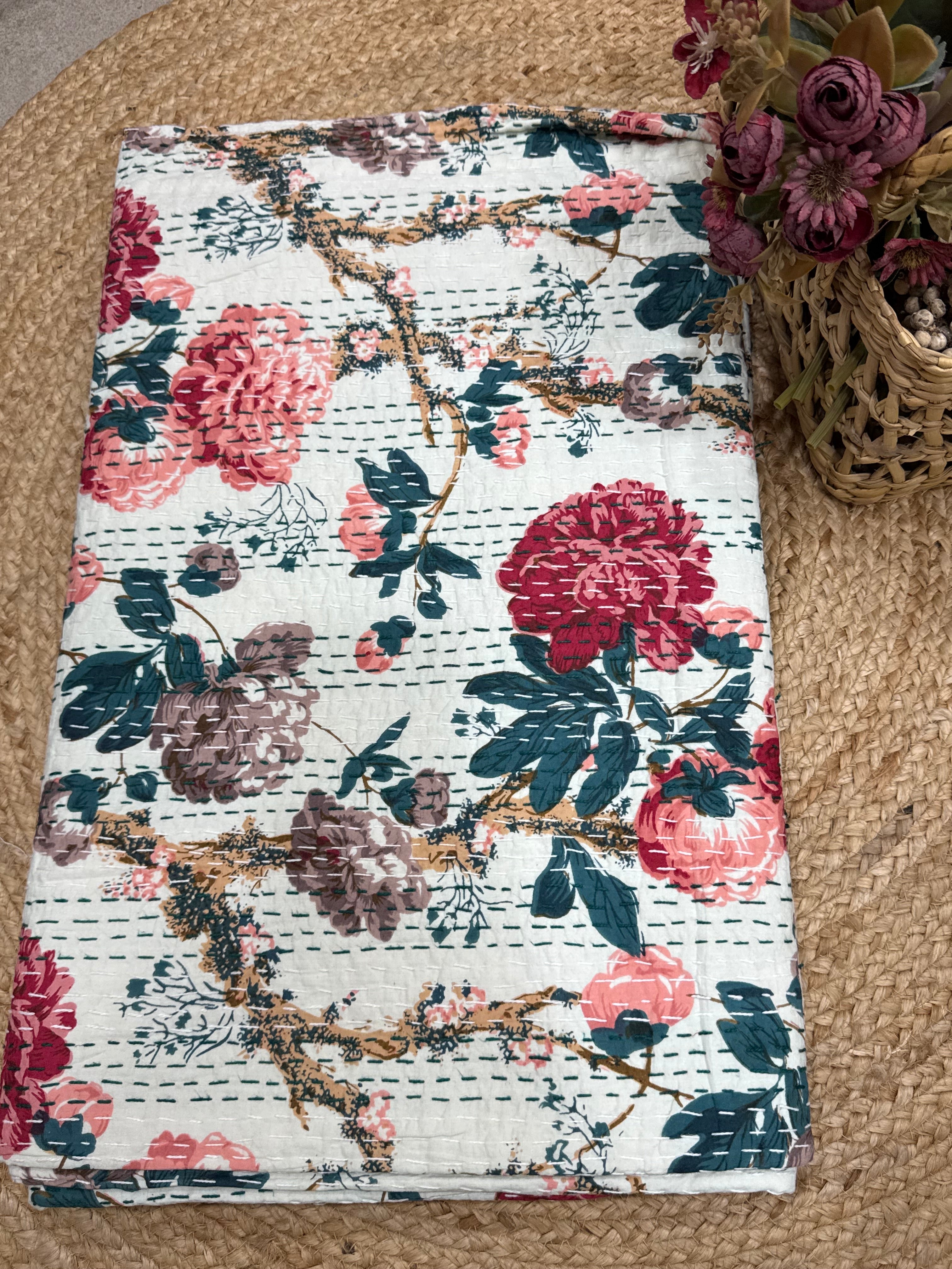 Kantha Bedcover